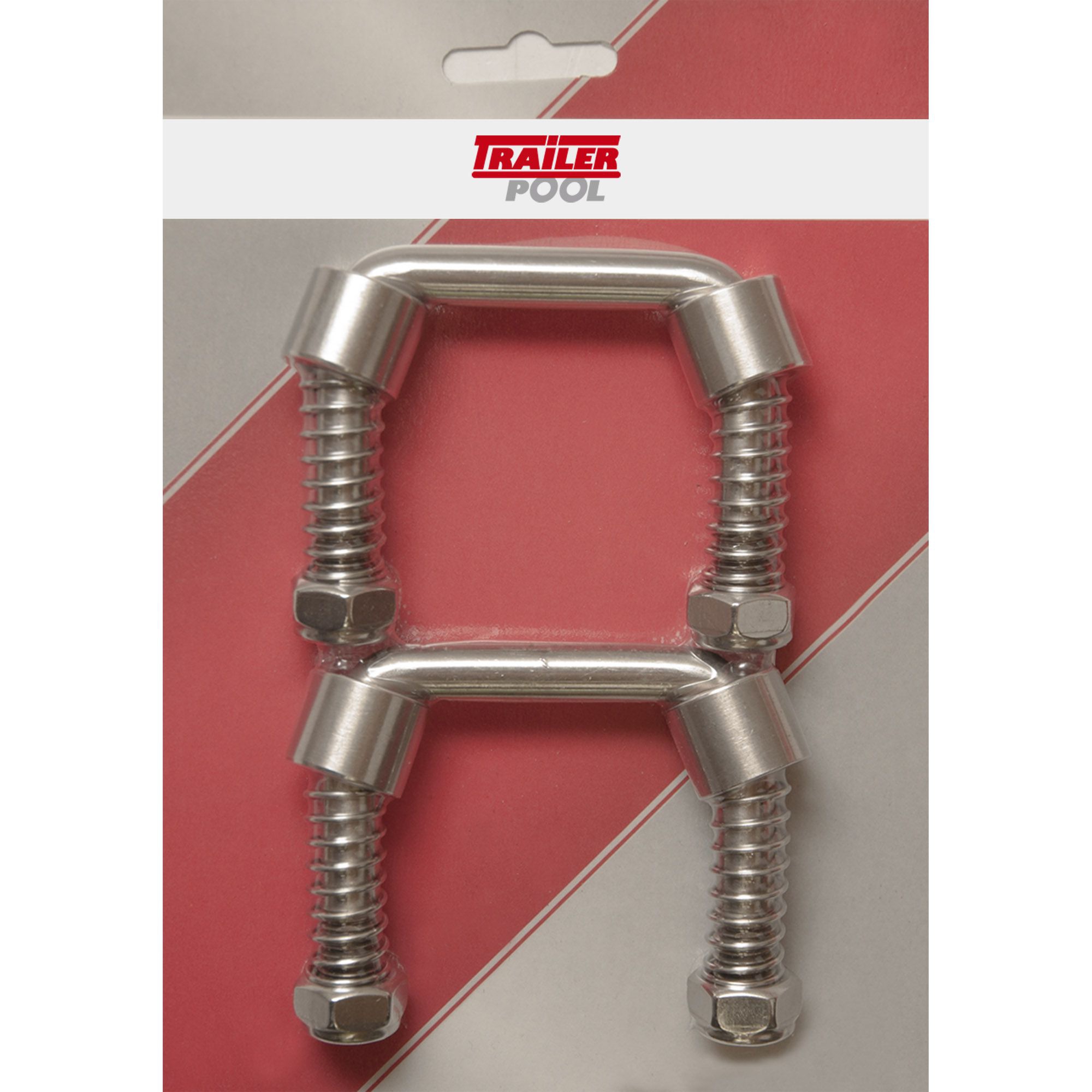 2x Zurrbügel mit Feder 82 x 70 M12 Blisterverpackt