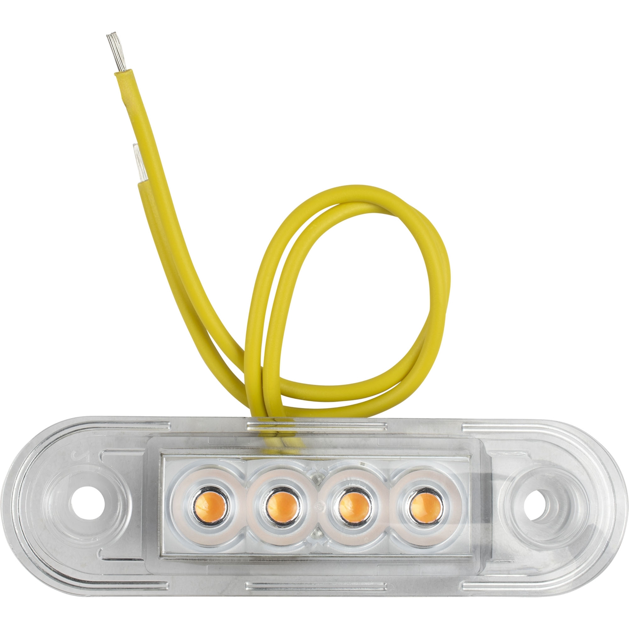 Seitenmarkierungsleuchte LED, gelb, 12-36 V