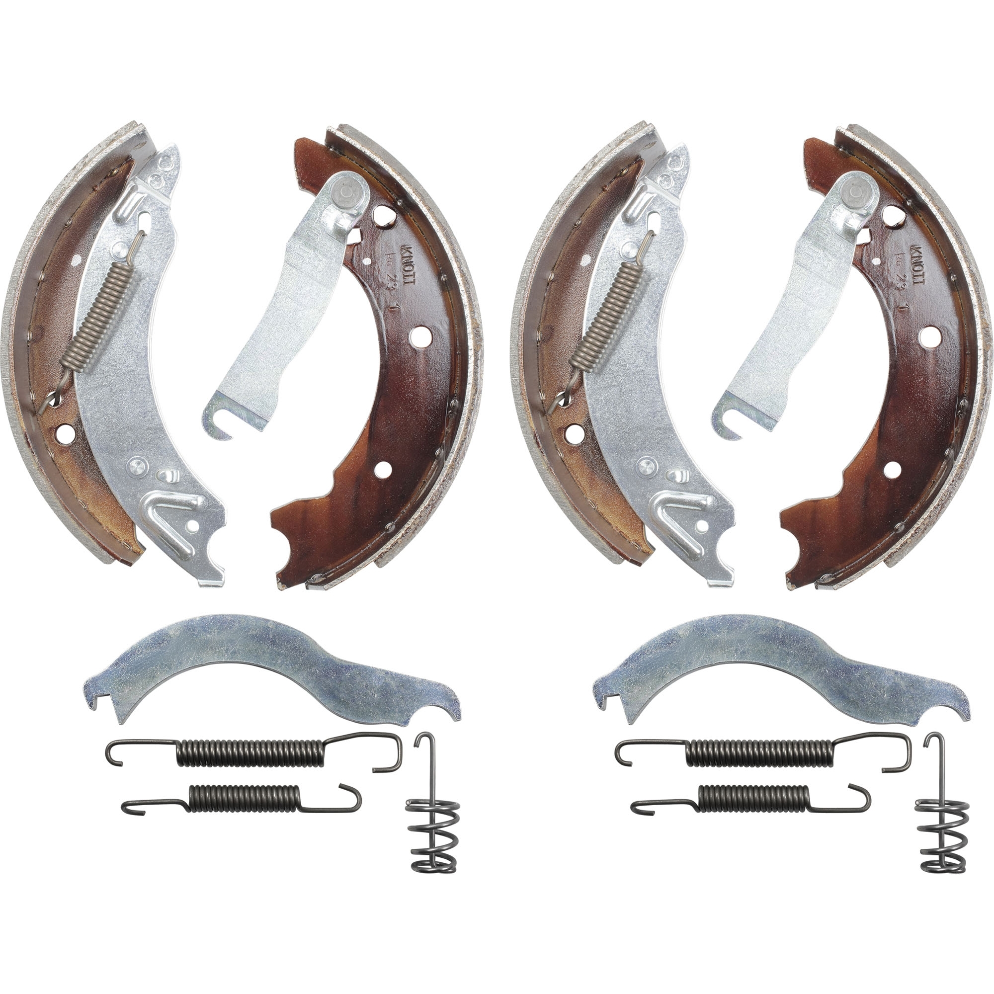 Bremsbackenset für Knott Hydraulik-Bremse, 25-4066