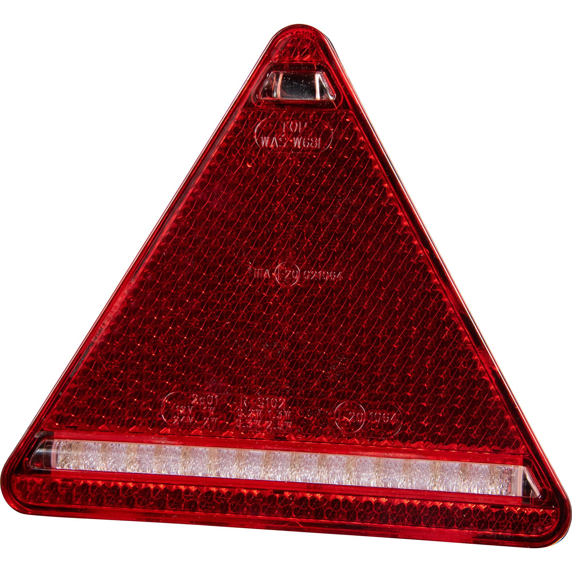 Dreieckrückleuchte LED, rechts, 12-24 V, mit KZL