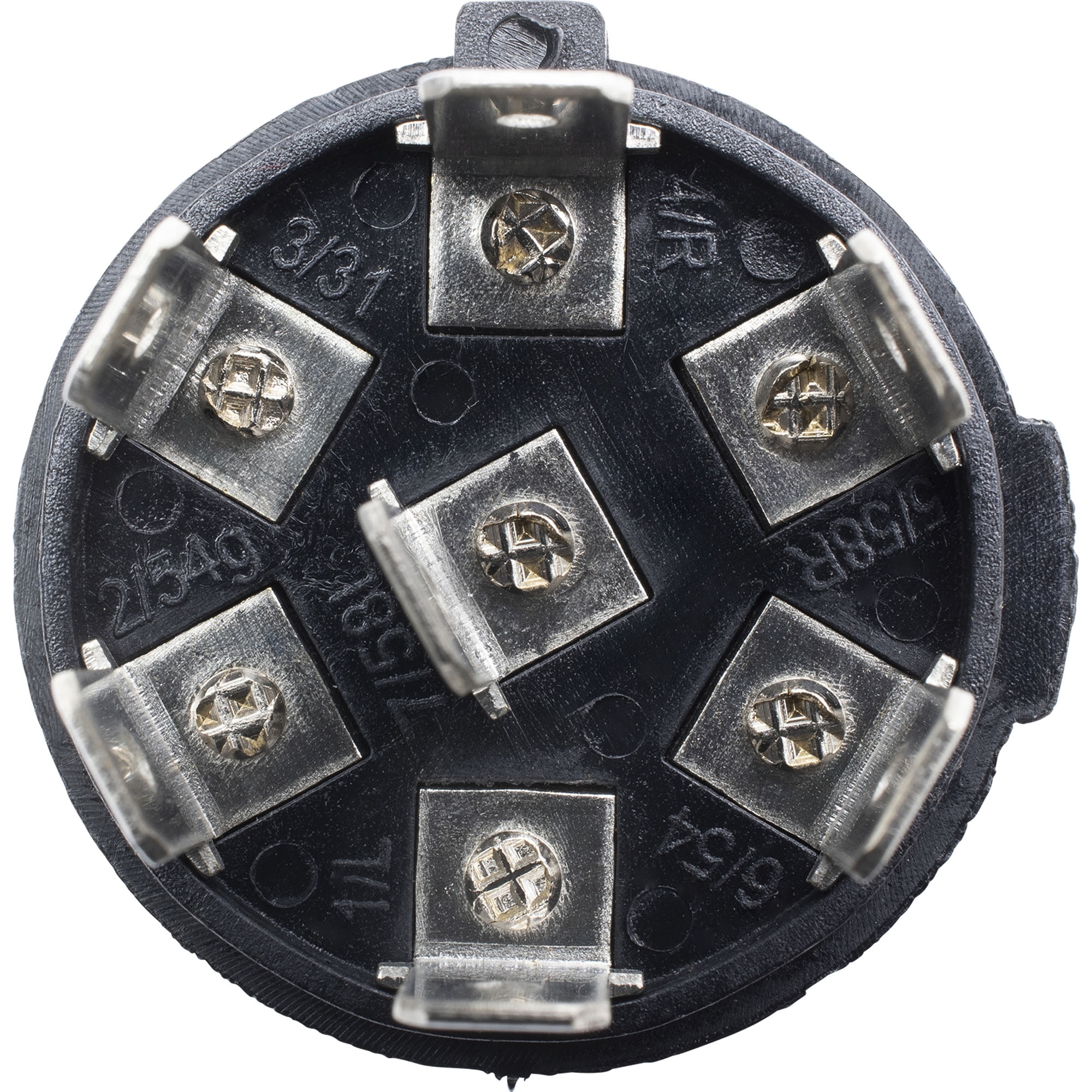 Stecker 7-polig, 12V, Kunststoff, steckbar