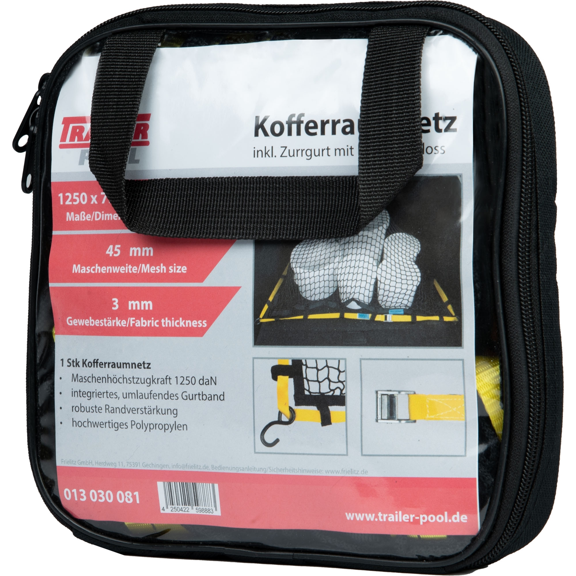 Kofferraumnetz 1250 x 730 mm