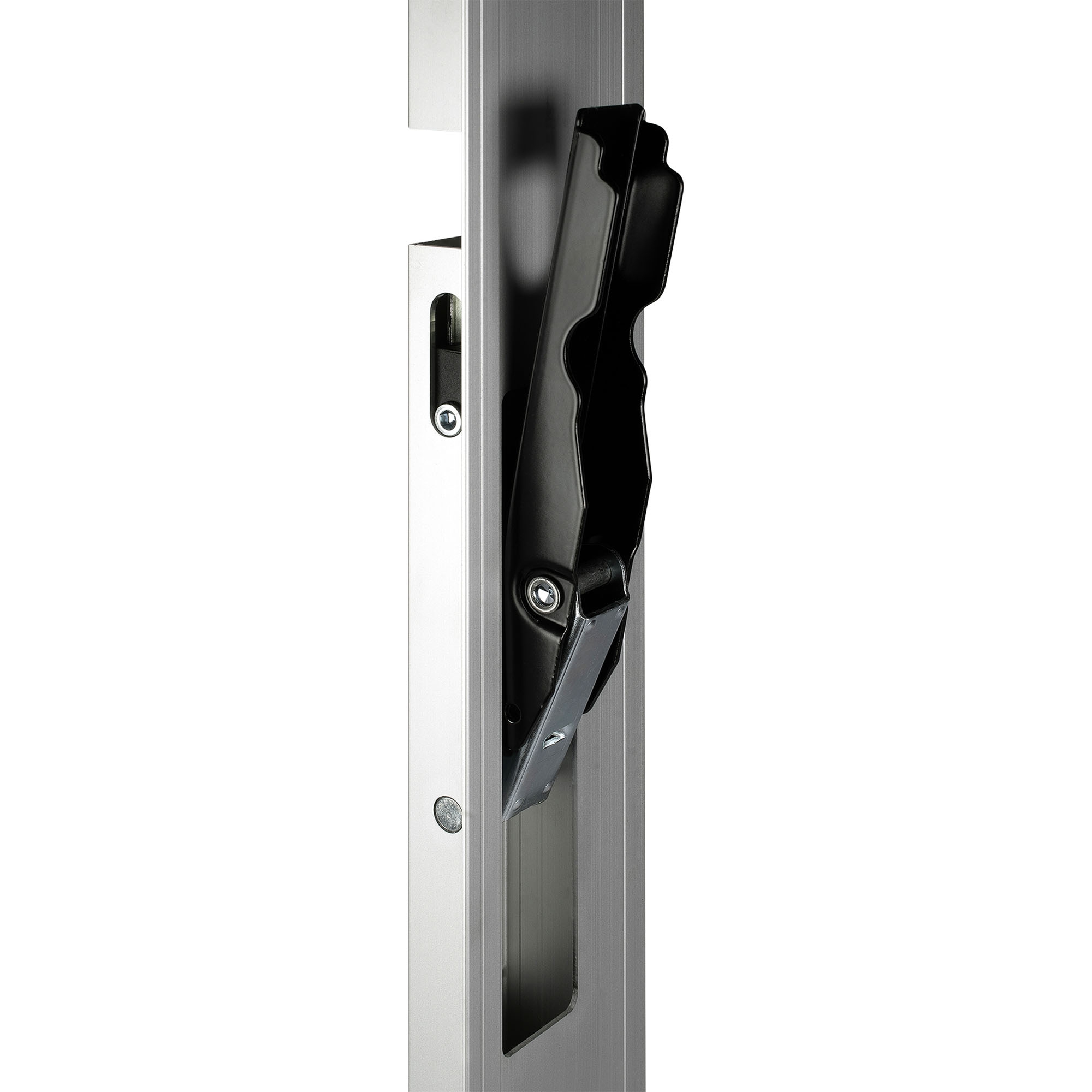 Einfassverschluss, Alu, 180°, 800er BW, links