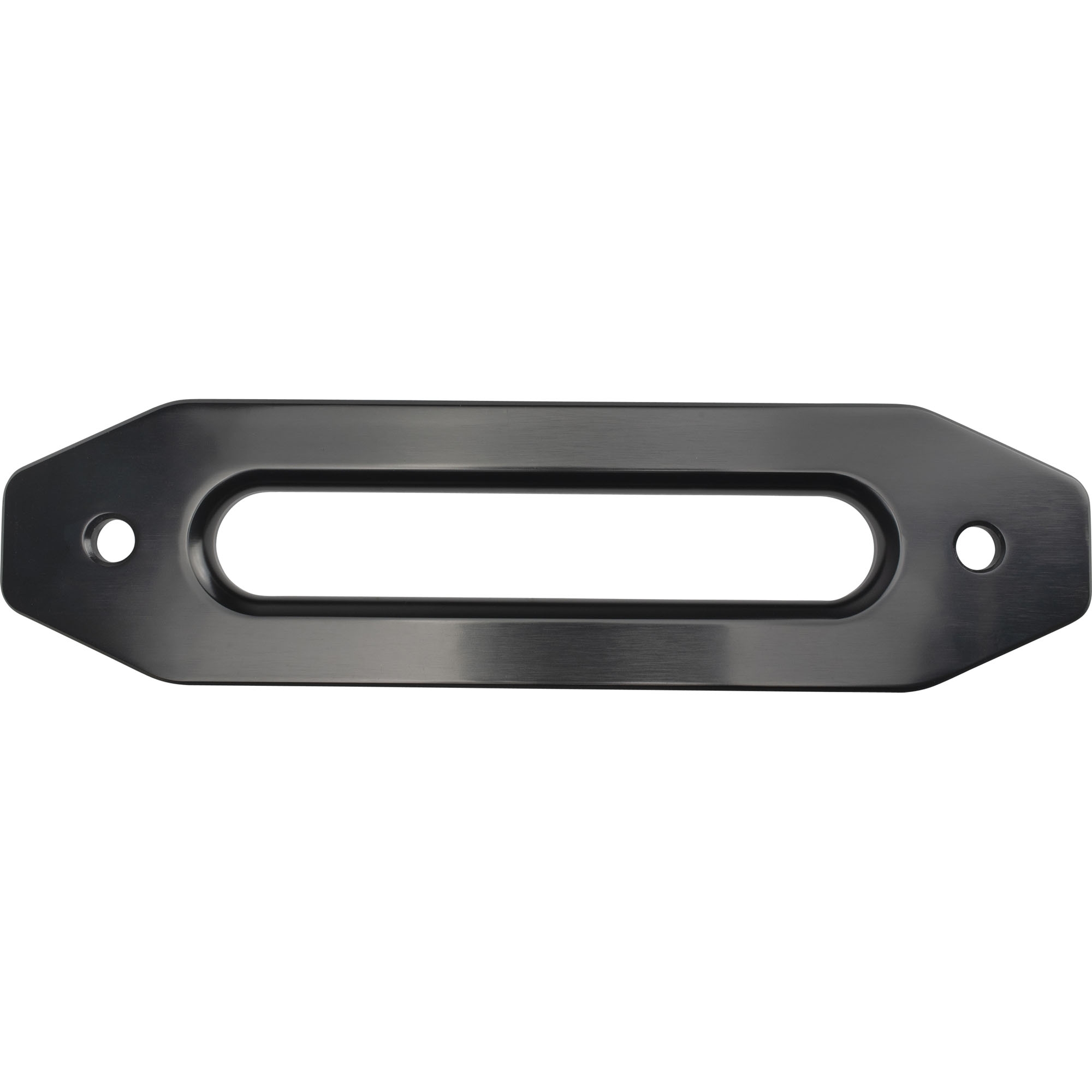 Seilfenster für Kunststoffseil,  Aluminium, Schwarz eloxiert