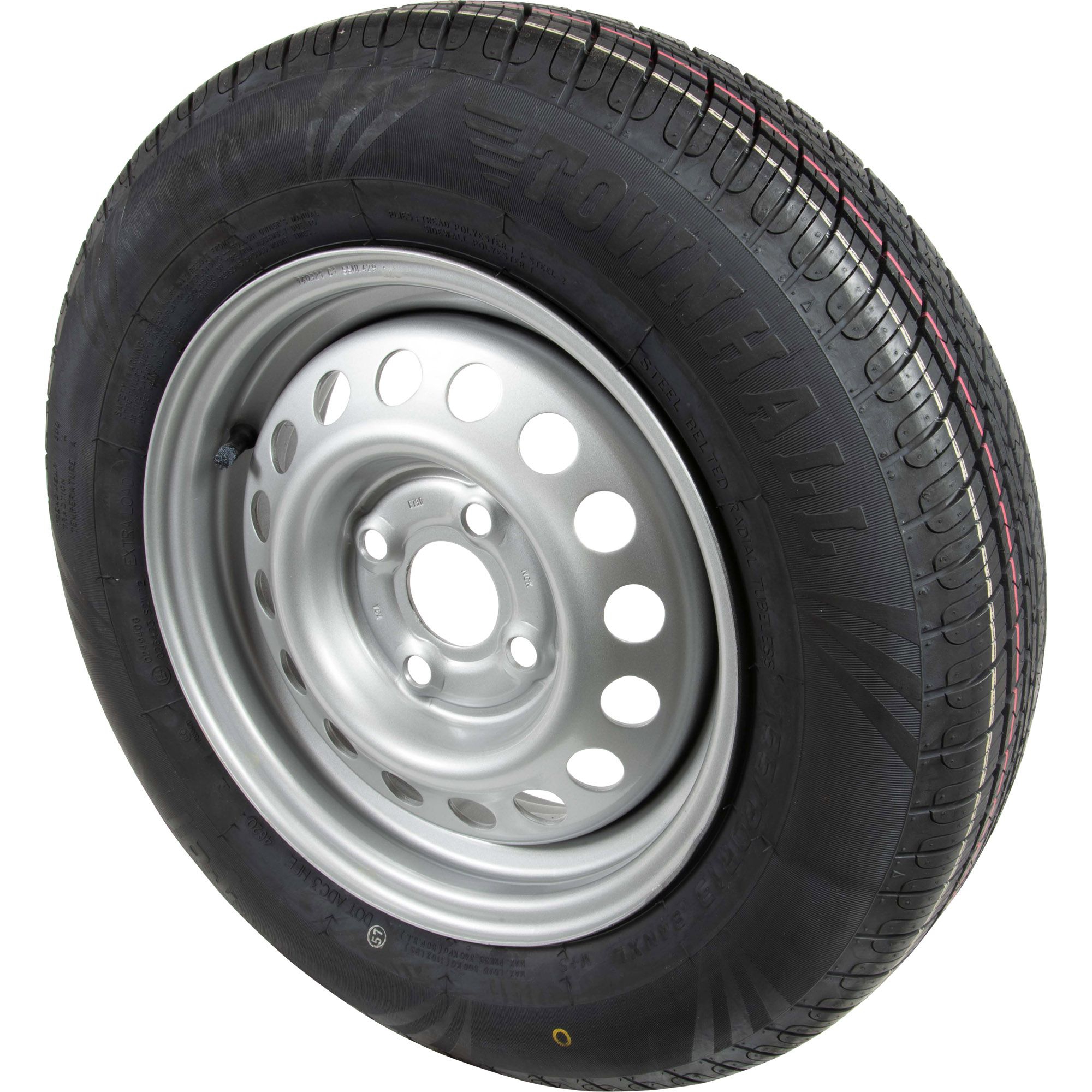 Rad 155/80R13, Felge 4.5Jx13H2, 4/57/100, ET30, LI 84N