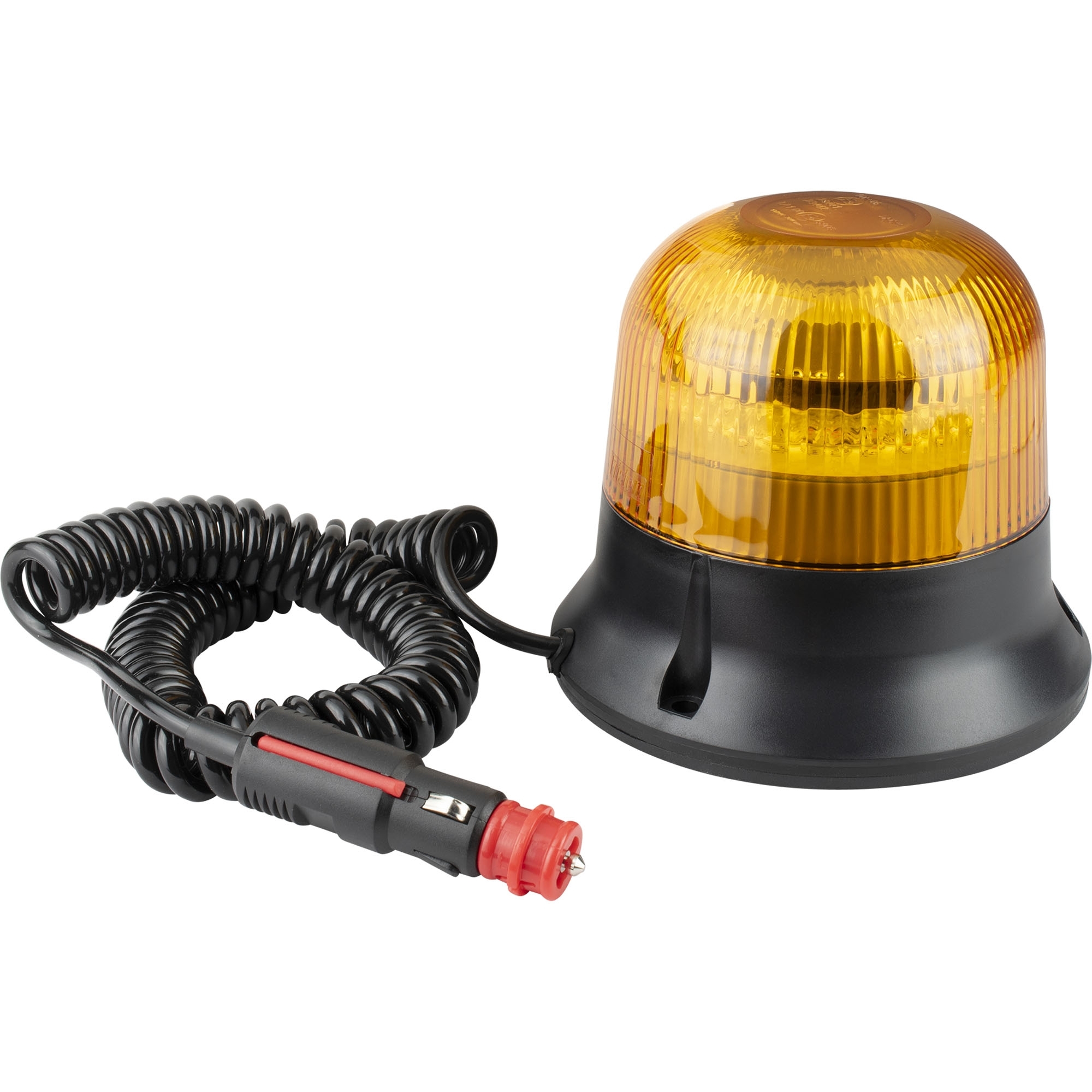 Rundumleuchte LED, gelb, mit Spiralkabel und Magnetfuß