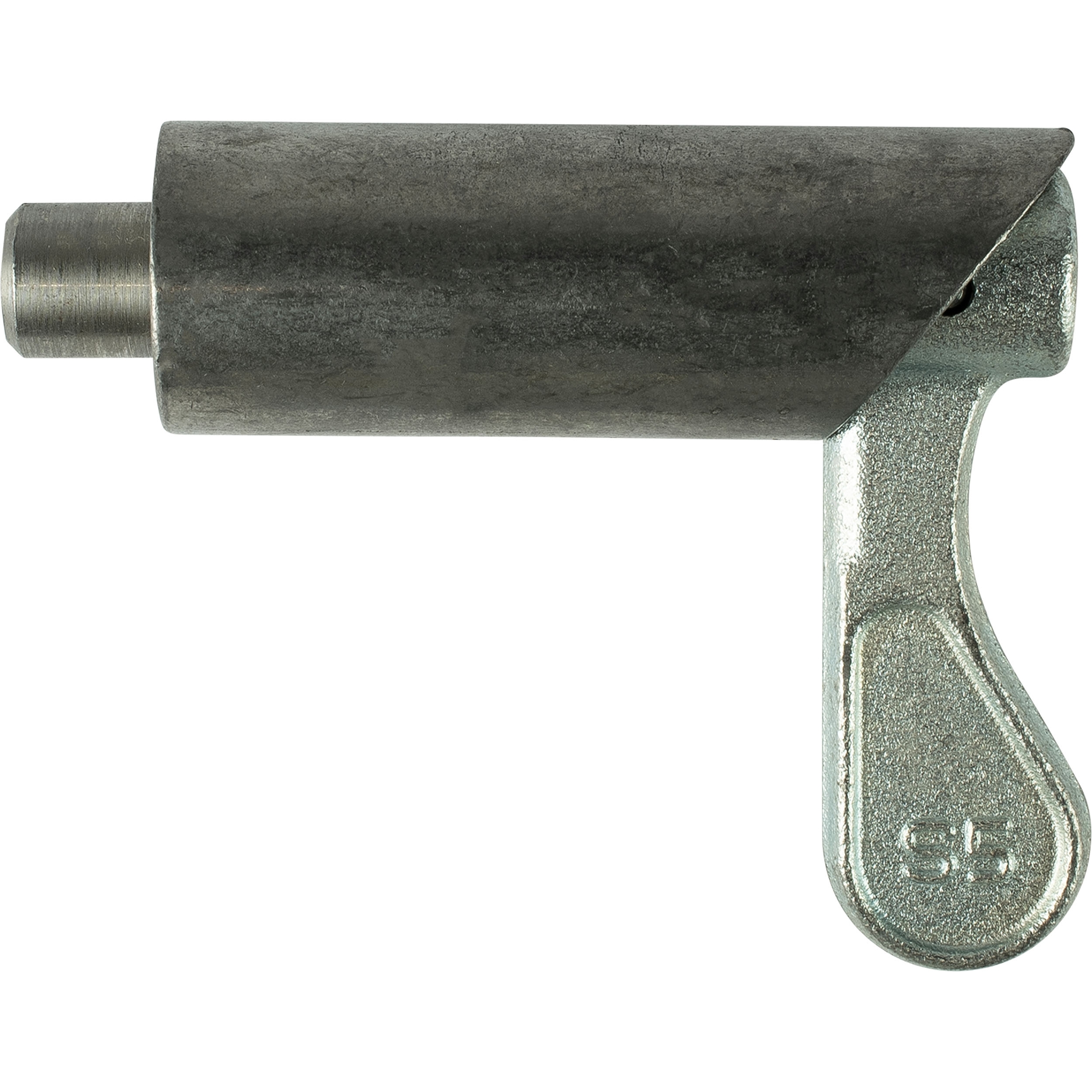 Federriegel, z. anschweißen, Bolzendurchm. 10 mm