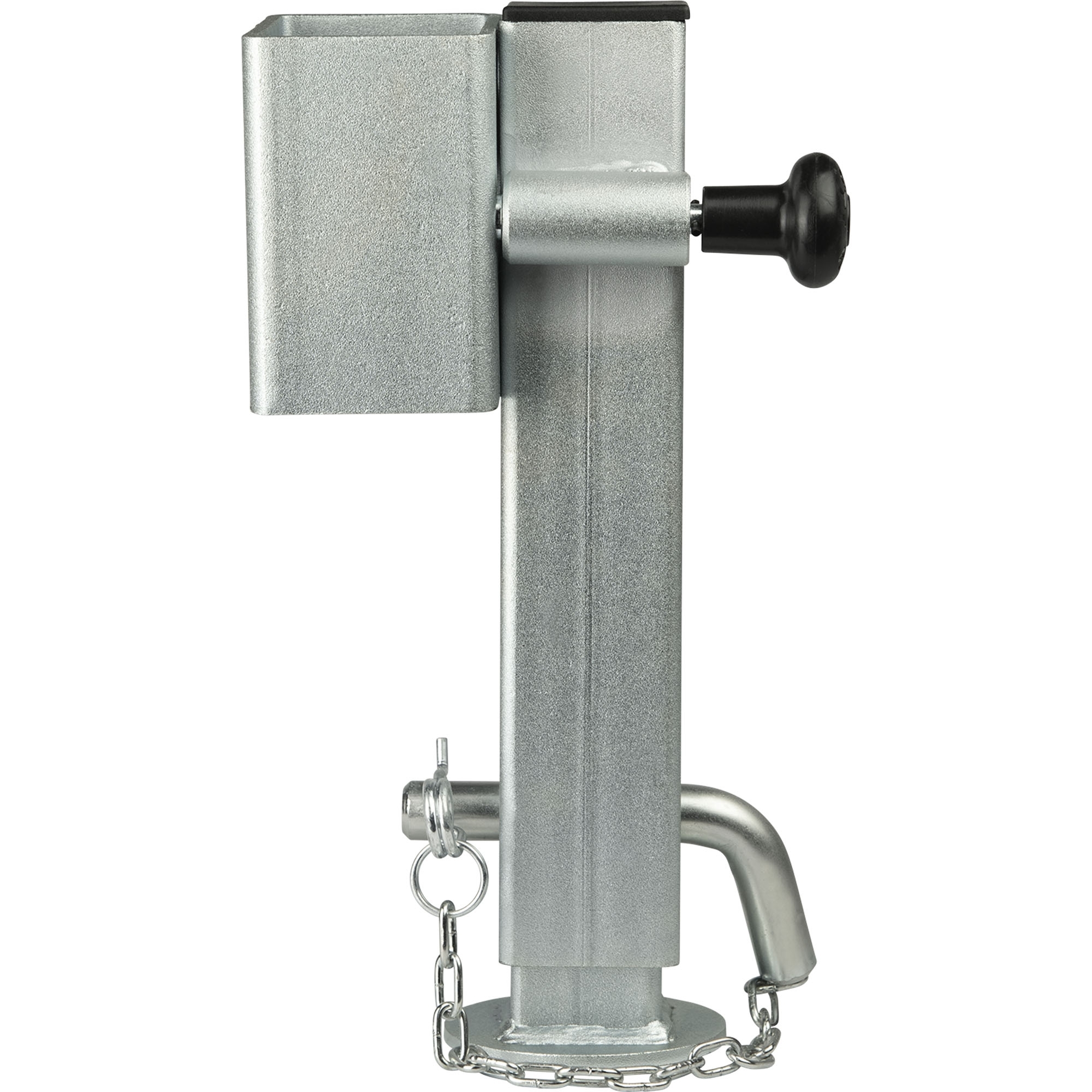 Stützfuß, 60 x 60 mm, 1300 kg, Hub 200 mm, klappbar