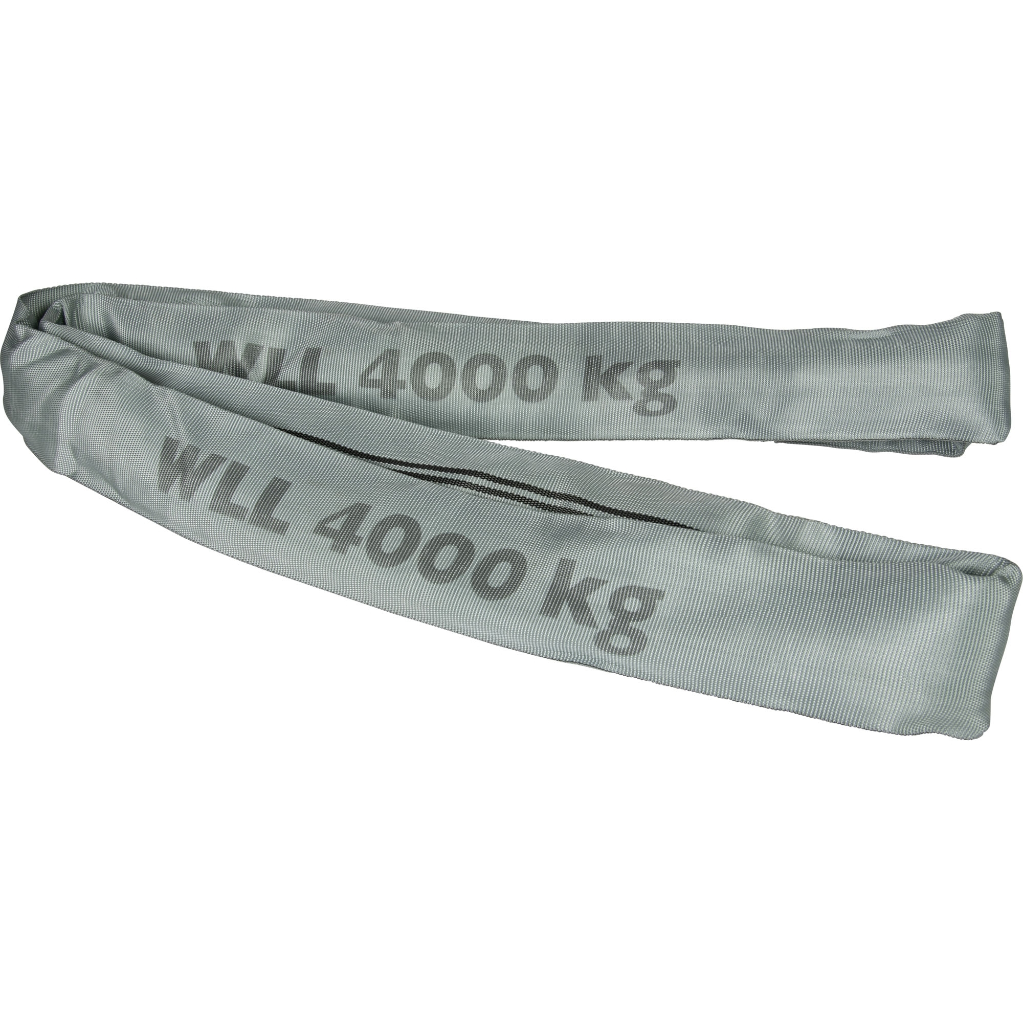 Rundschlinge 4000 kg, L 2000 mm, U 4000 mm, grau