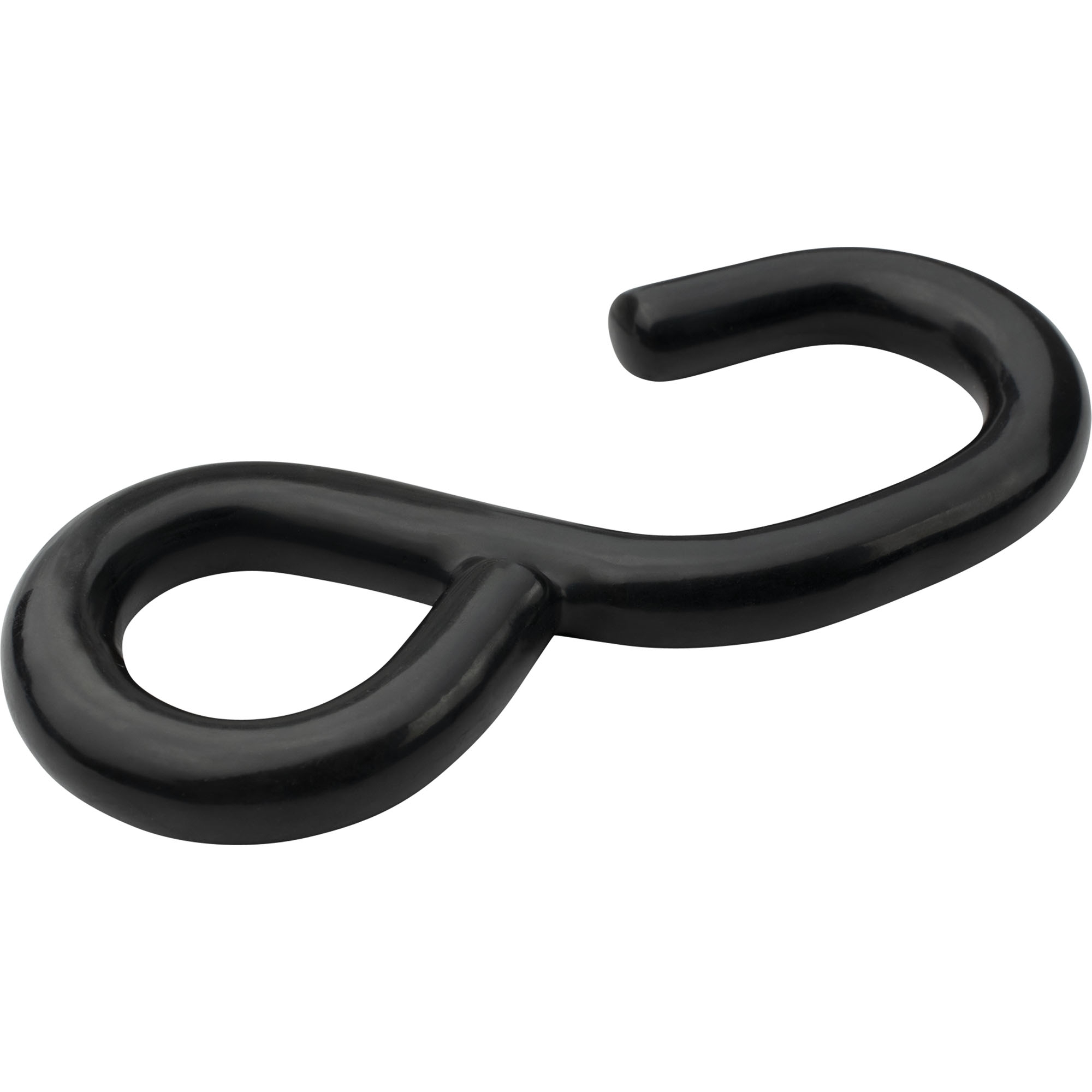 S-Haken mit PVC-Schutz für Gurtband 25 mm