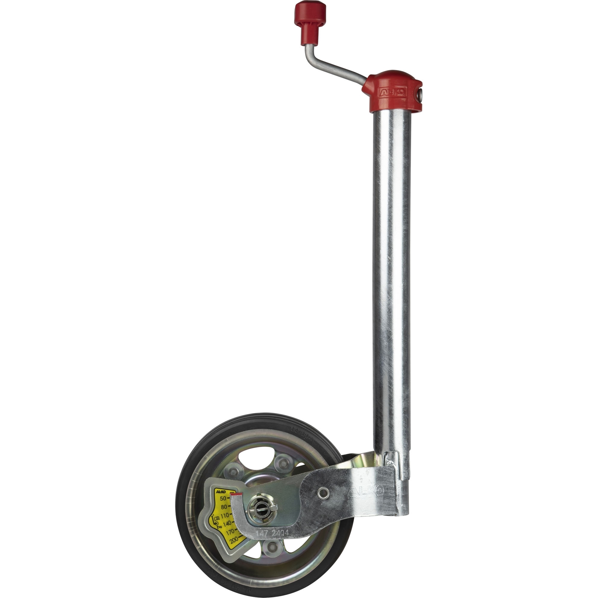 Stützrad Ø 48 mm, Stützlast 300 kg, Metallfelge
