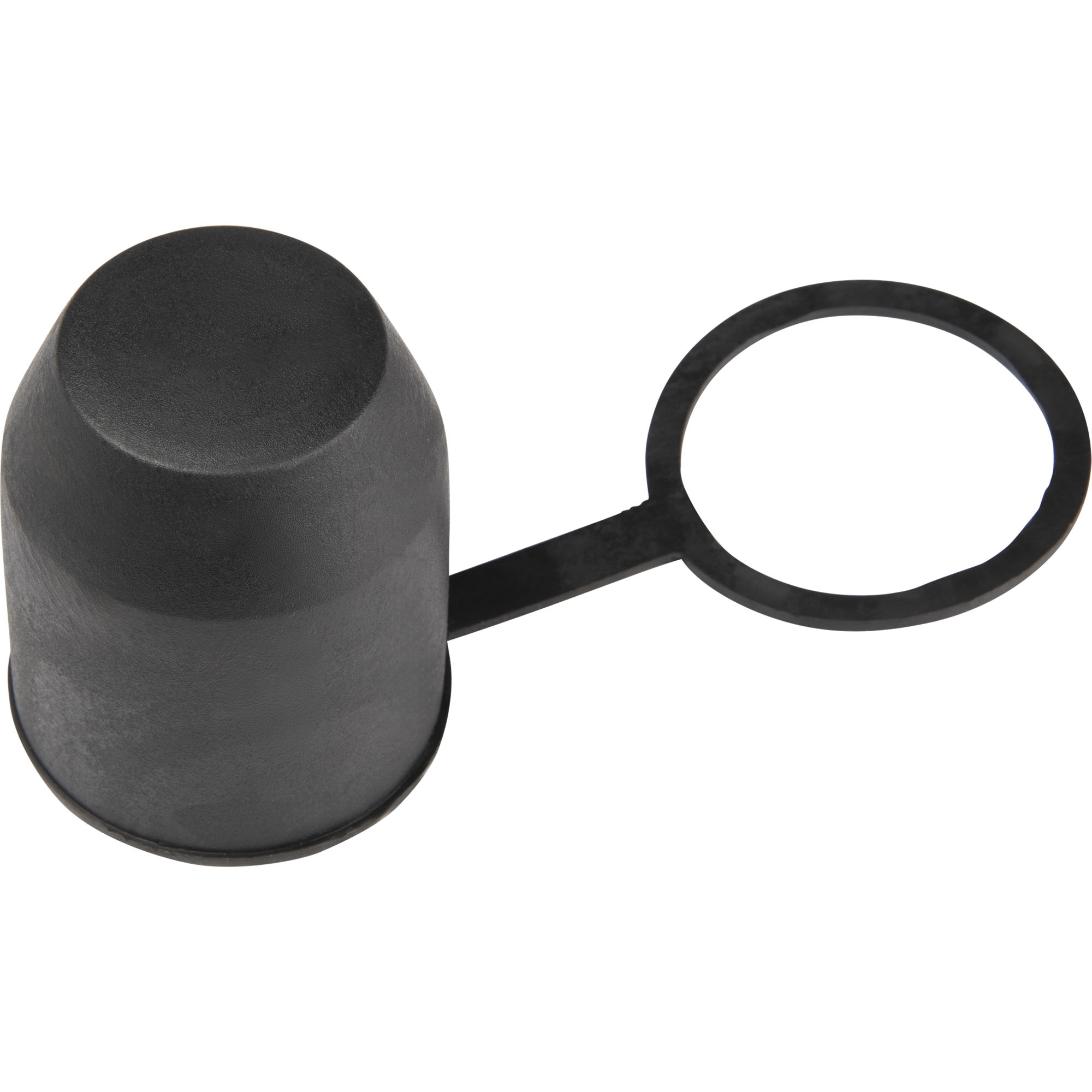 Schutzkappe mit Stangenhalterung, schwarz