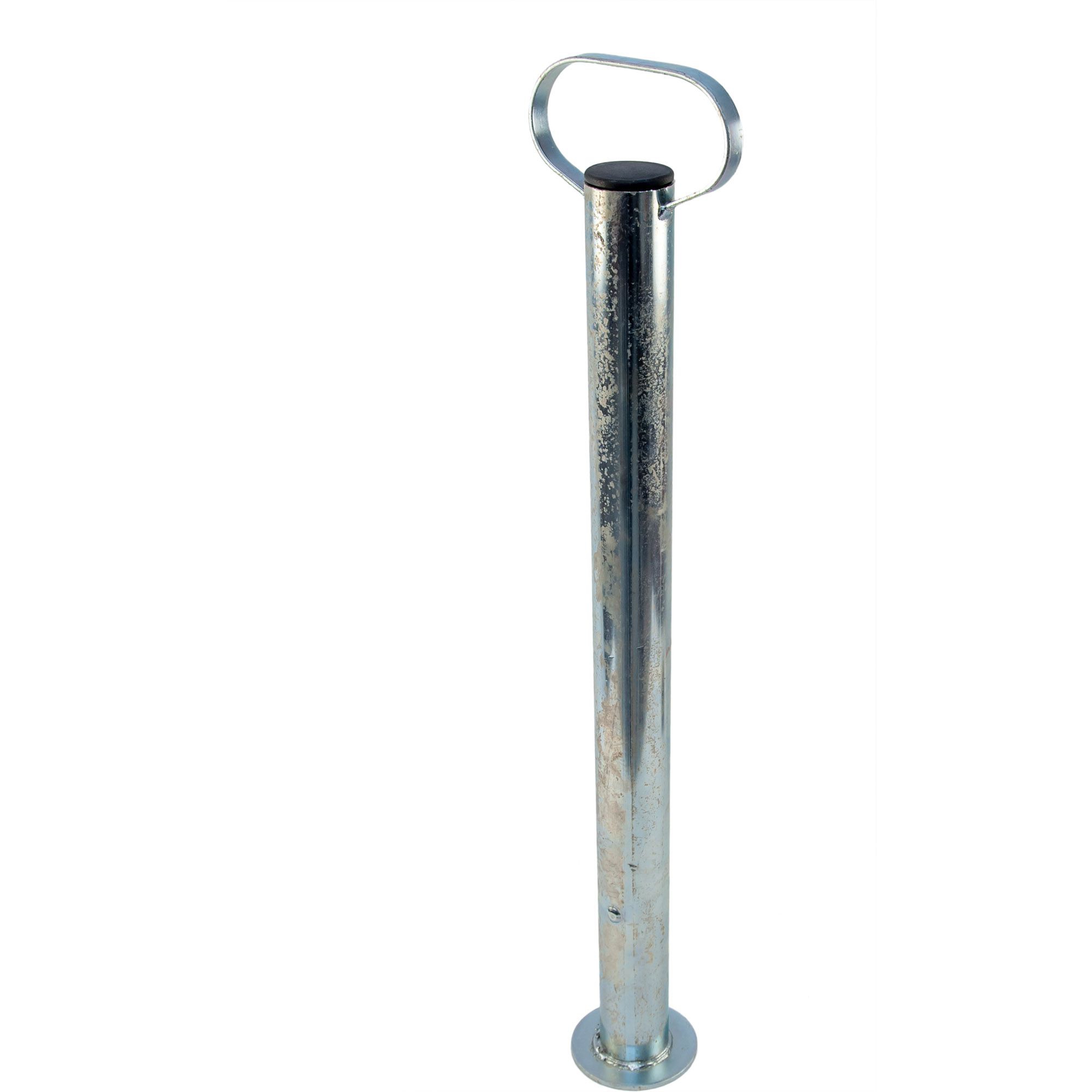 Schiebestütze mit Metallgriff,  48 mm, L 600 mm
