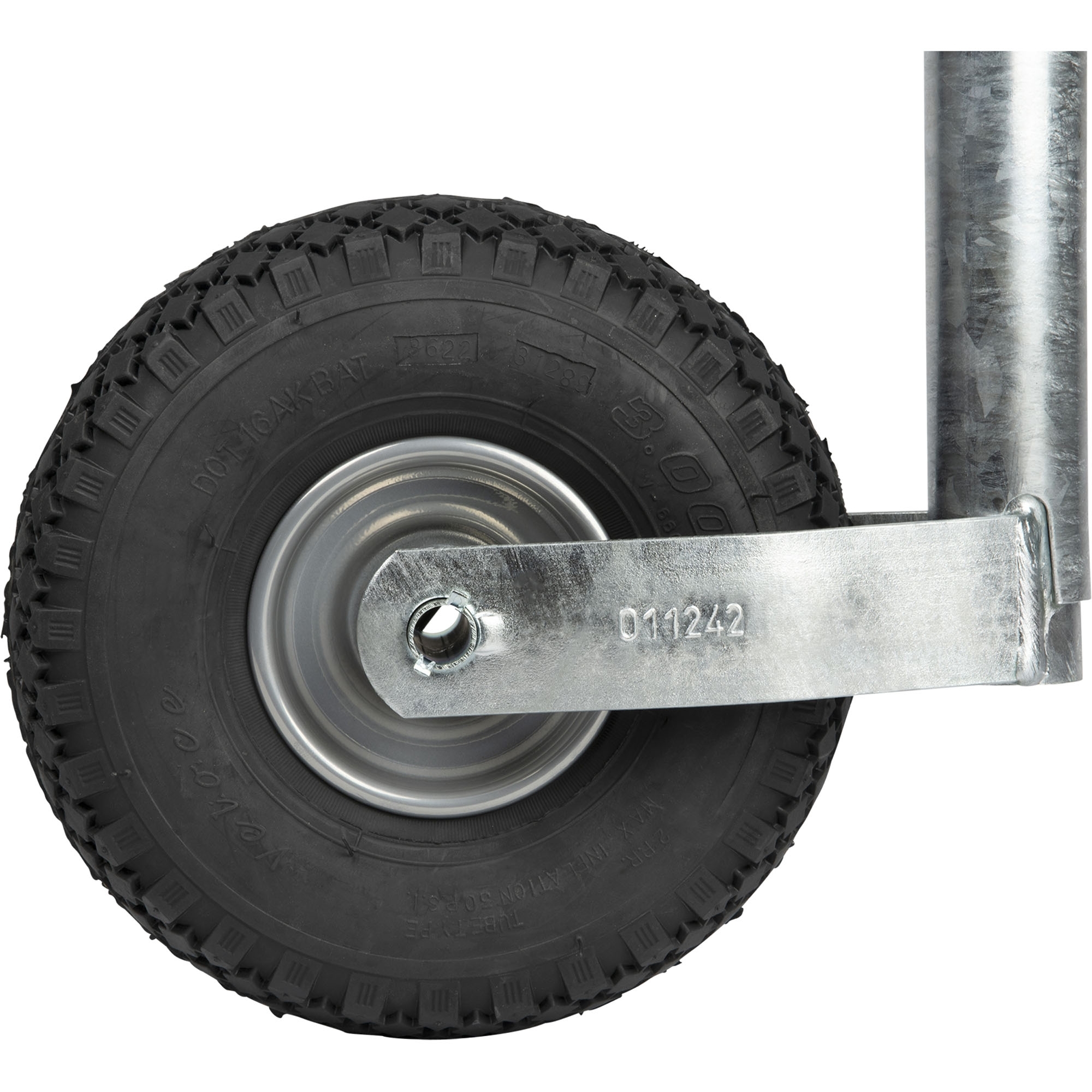 Stützrad Ø 48 mm, Stützlast 200 kg, Metallfelge