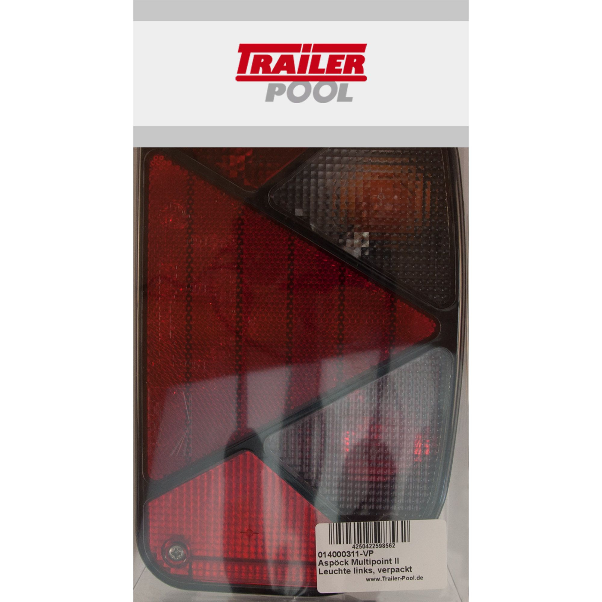 Leuchte Multipoint II, links, 5 pol, KZL, NSL