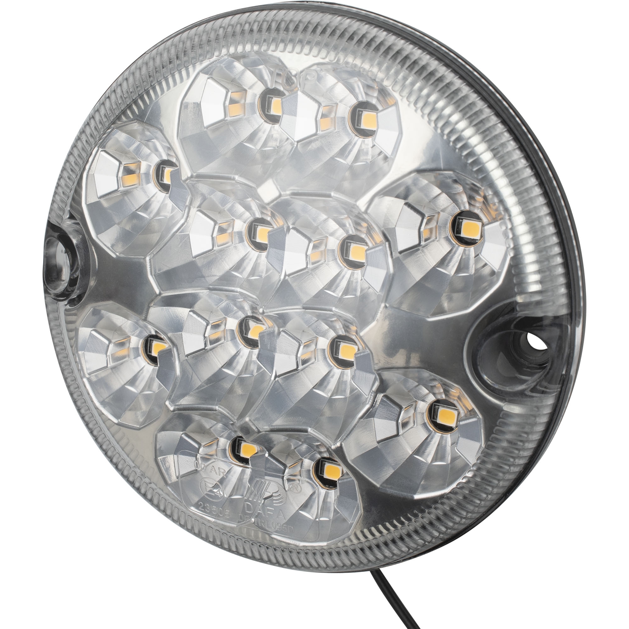 Rückfahrscheinwerfer LED, rund, weiß, 12 - 24 V