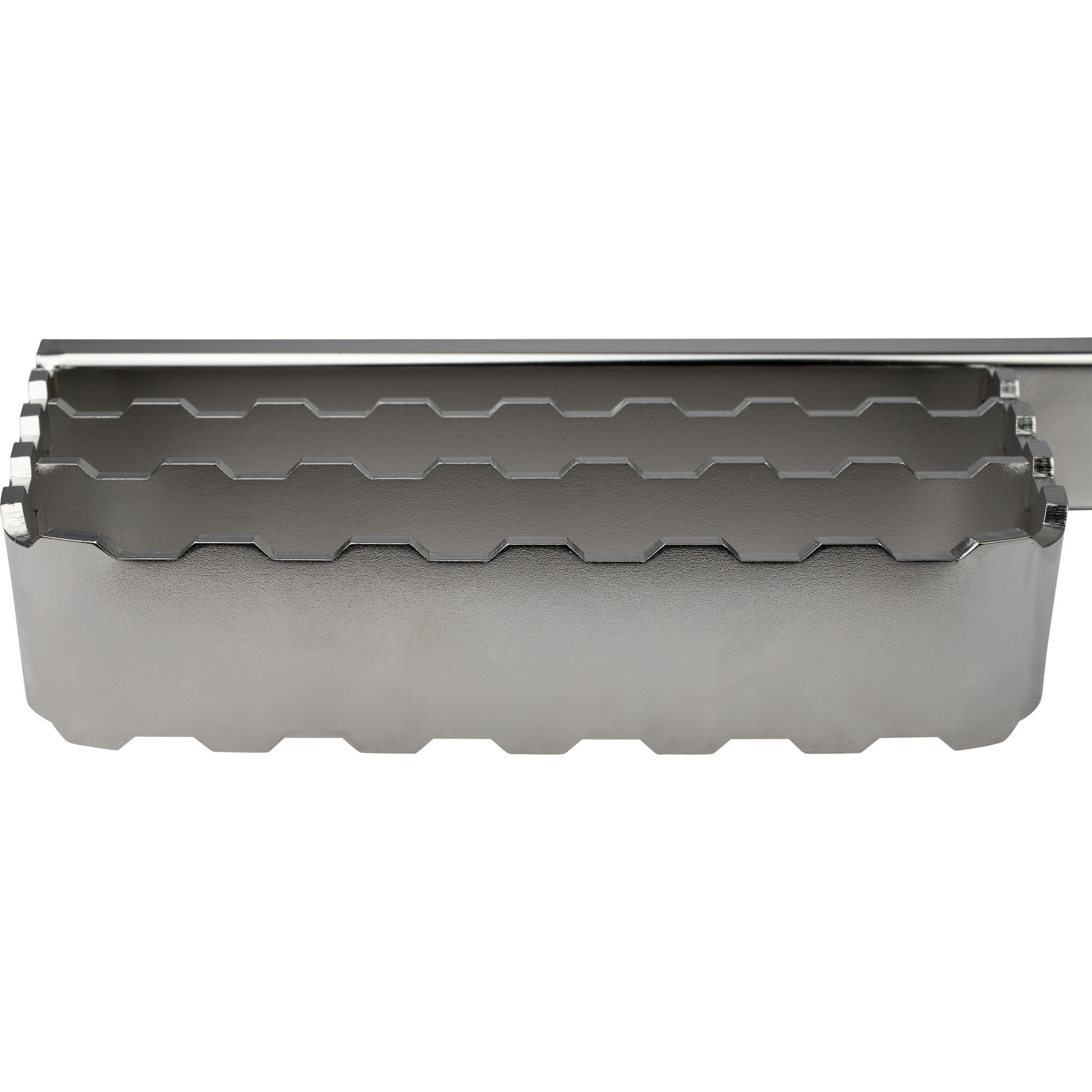 Heckauftritt für AHK, Edelstahl, 230 x 140 mm