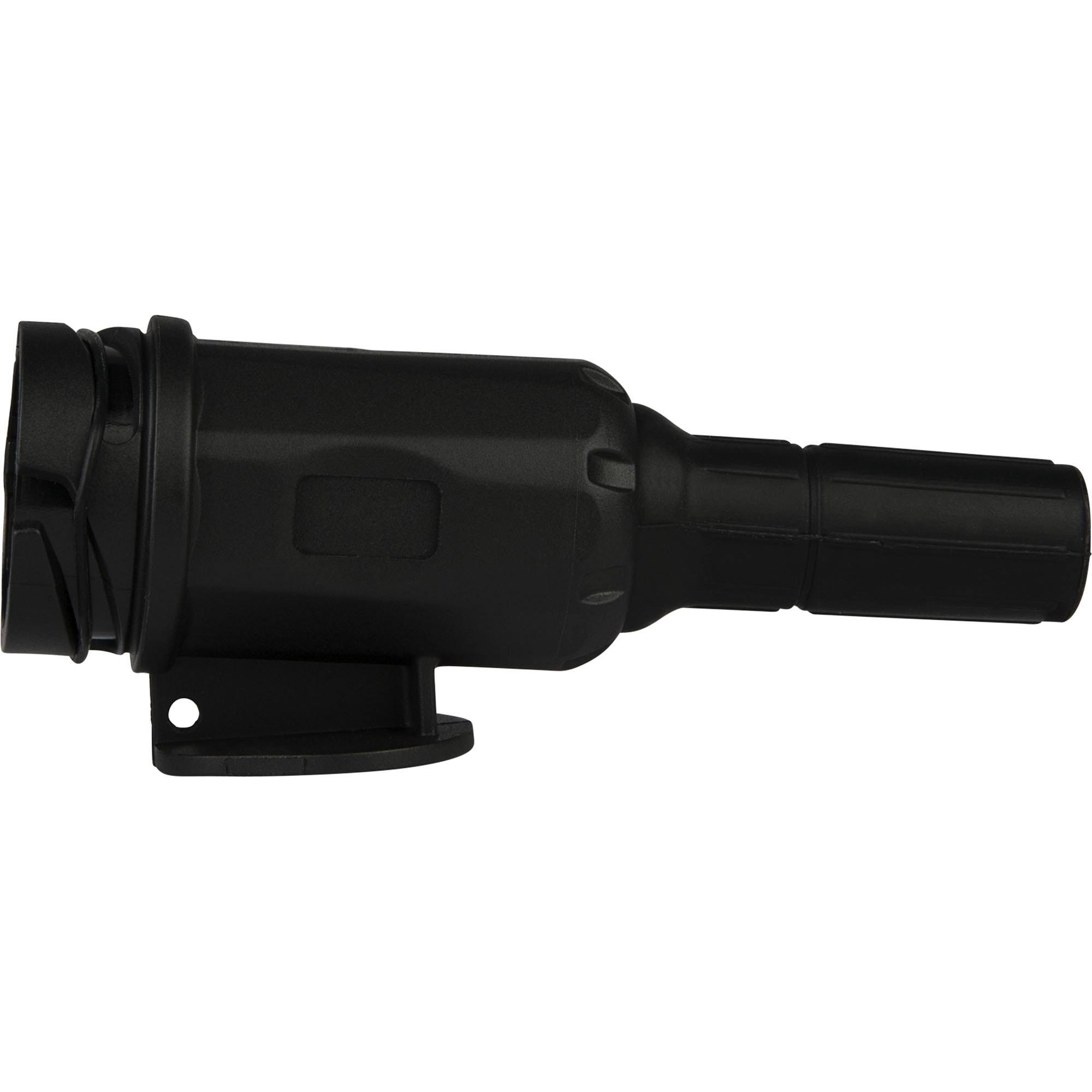Stecker 13-pol. 12V, Kunststoff, drehbar, inkl. 2 Gummitüllen