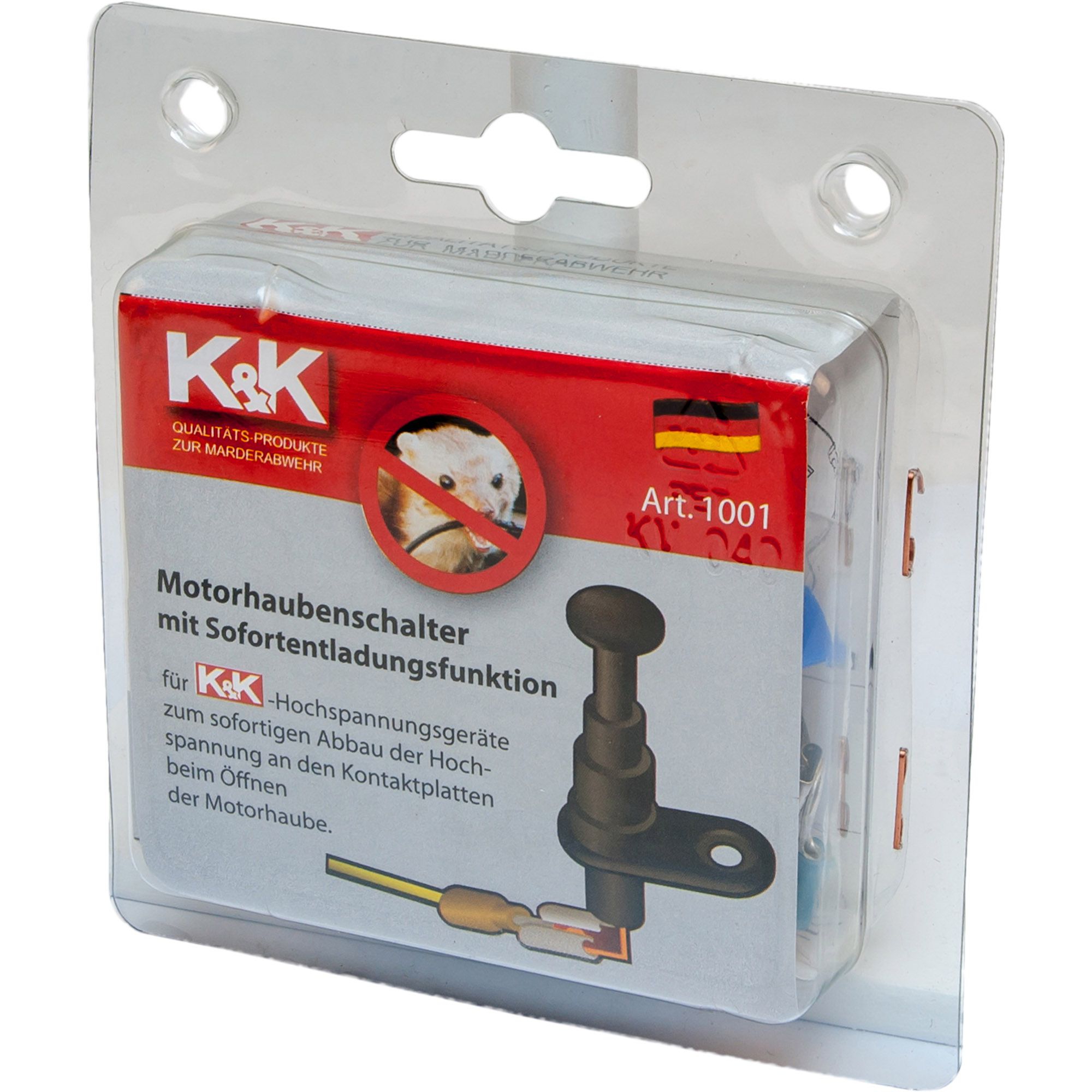 Sicherheits-Motorhauben-Schalter für Marderabwehrgeräte