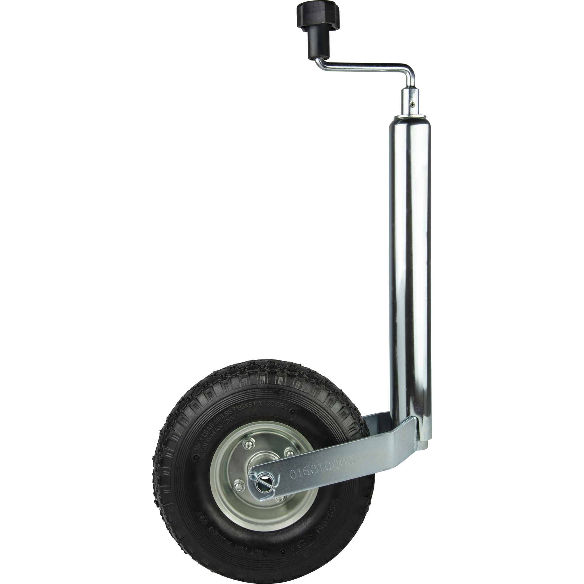 Stützrad Ø 48 mm, Luftbereift, Metallfelge