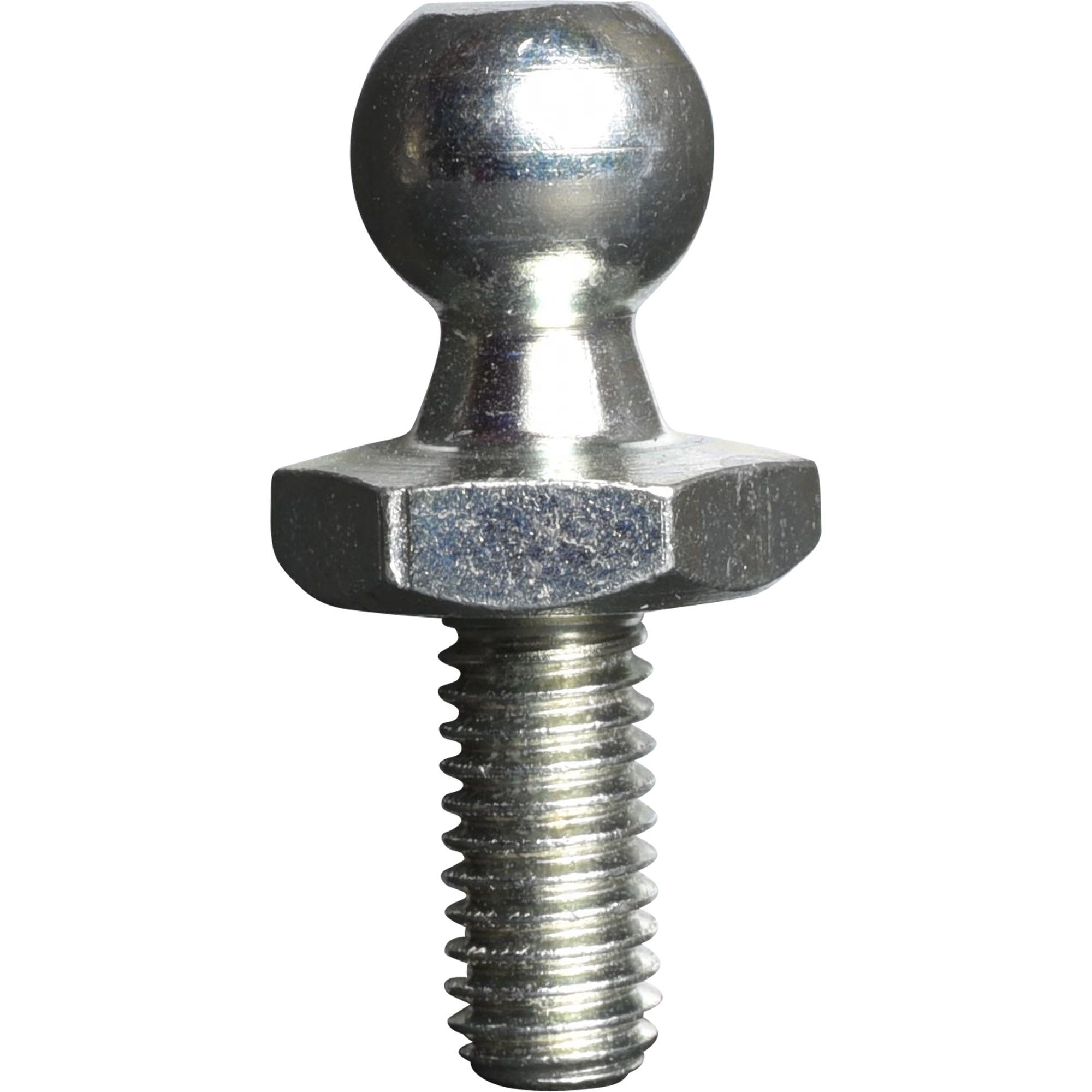 Kugelzapfen, Stahl, M6, Länge 12 mm, Kugel-Ø 10 mm