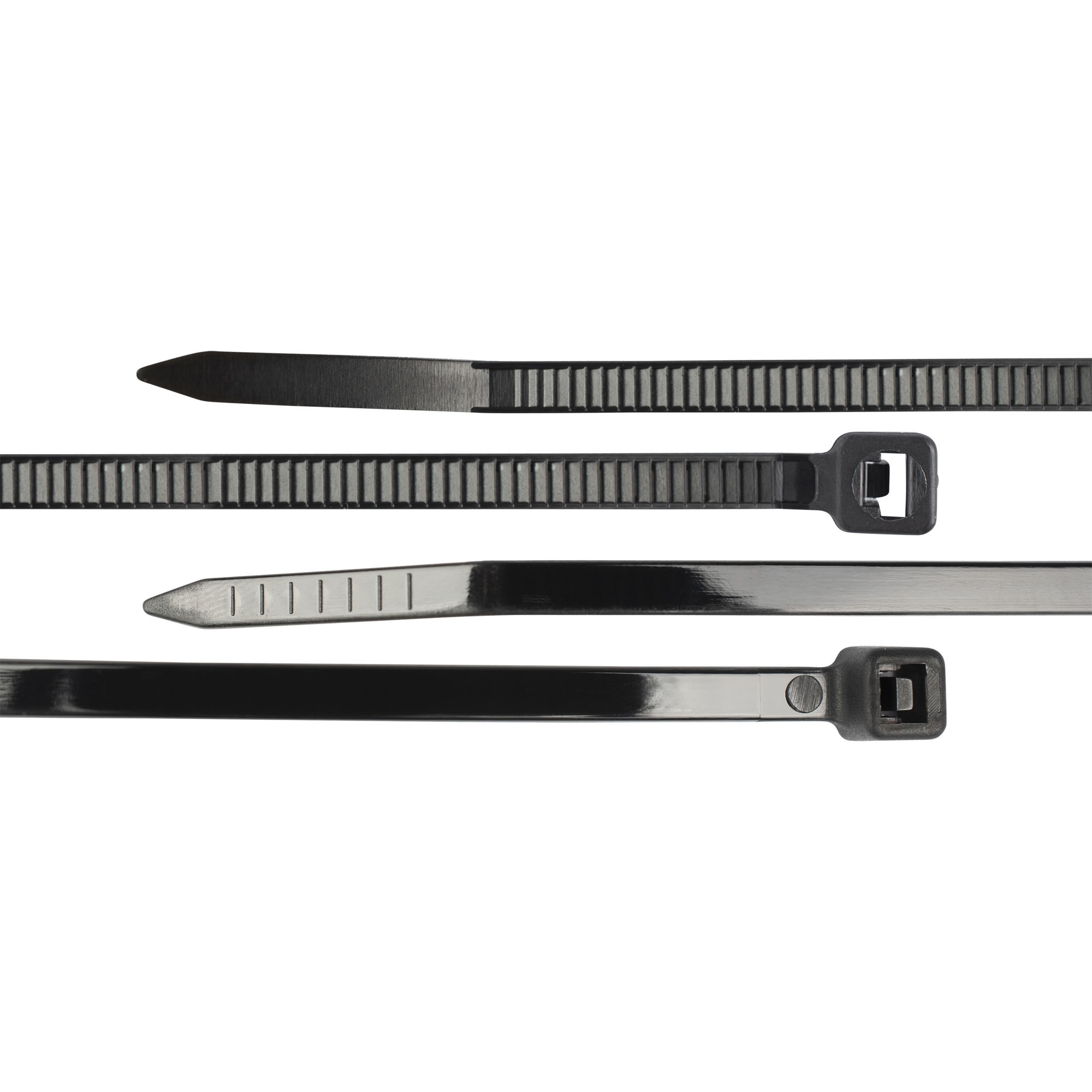 Kabelbinder 100 Stk, 4 x 150 mm, schwarz