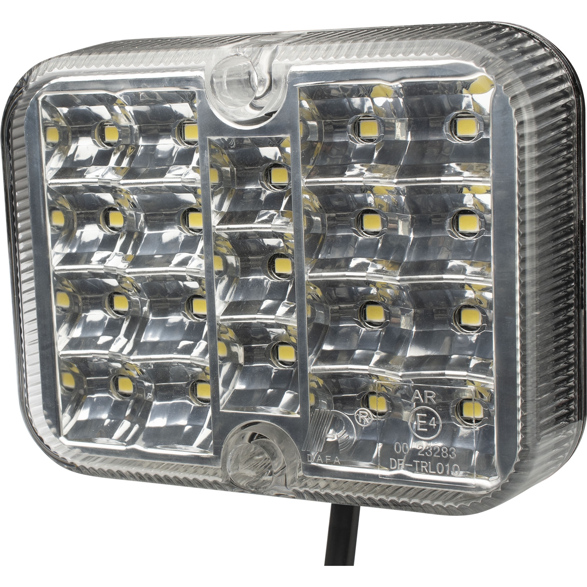 Rückfahrscheinwerfer LED, eckig, weiß, 12 V