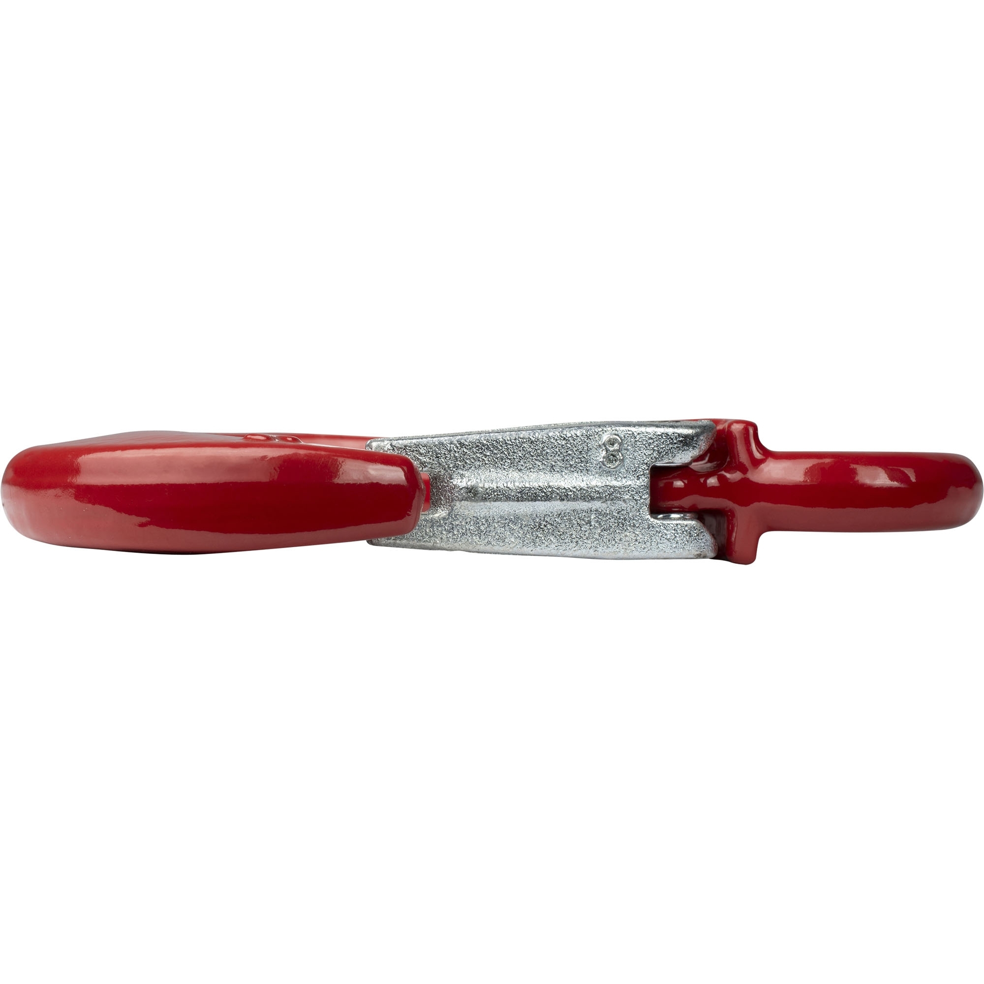 Abschlepphaken mit Sicherung, 2000 kg, Augen-Ø 25 mm, rot