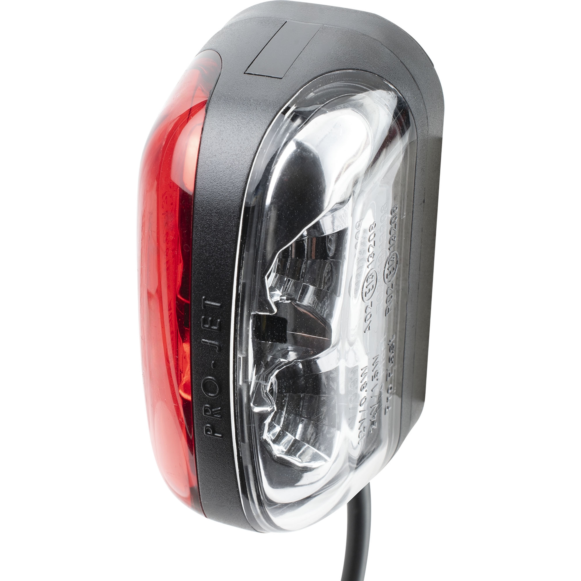 Begrenzungsleuchte LED rot/weiß 12/24V