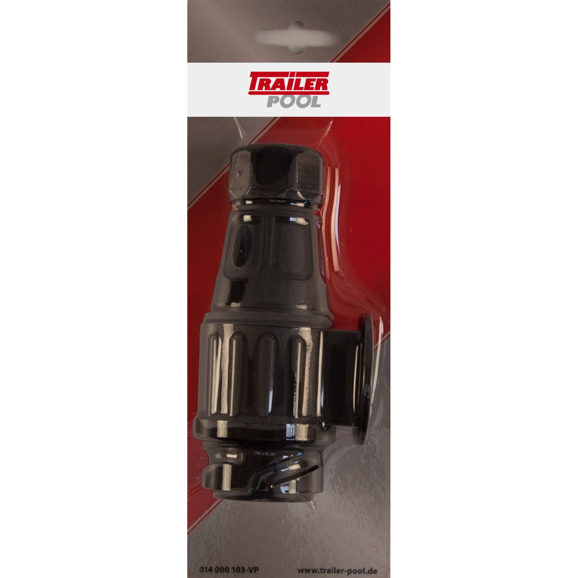 Stecker 13-polig, 12V, Kunststoff, drehbar