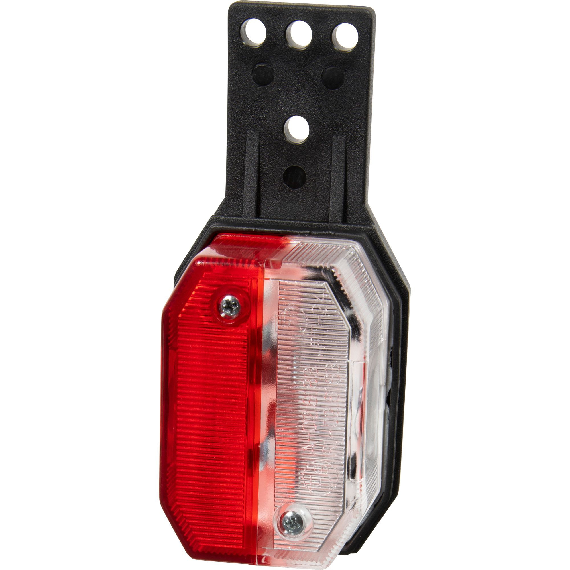 Begrenzungsleuchte Aspöck Flexipoint I, rot/weiß, mit Halter, DC-Kabel