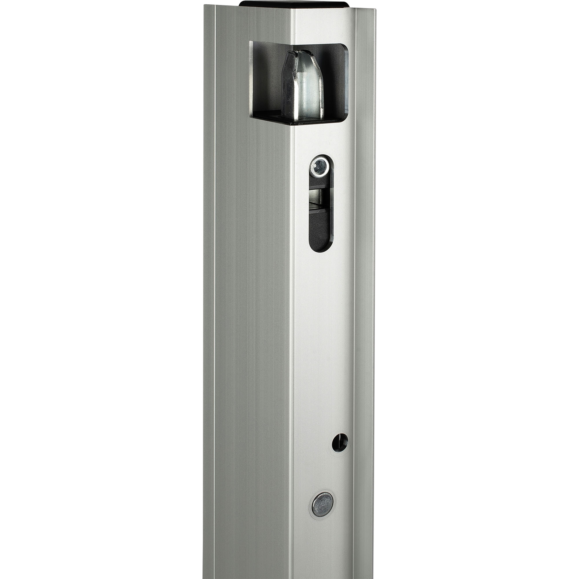 Einfassverschluss, Alu, 180°, 600er BW, links
