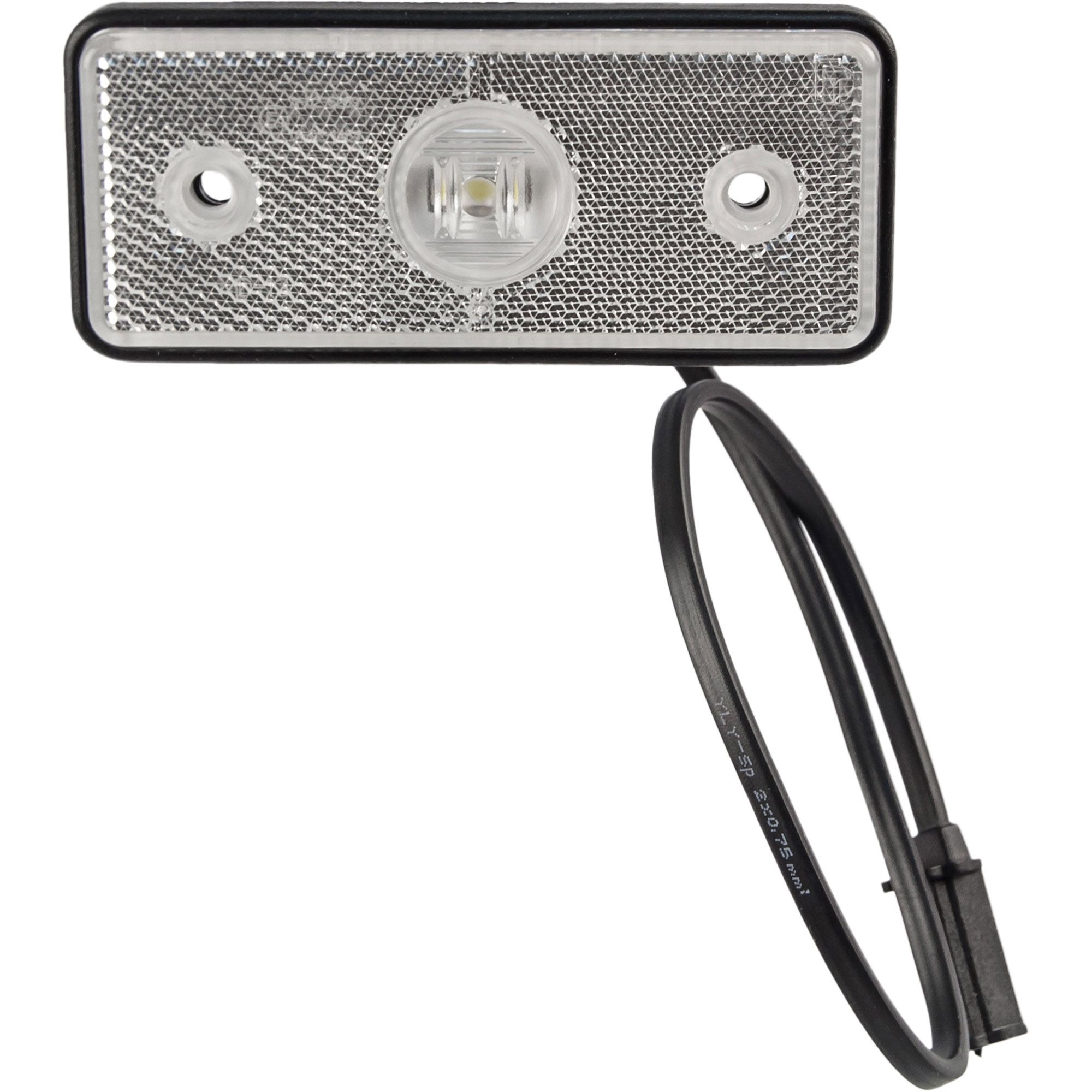 Begrenzungsleuchte LED, weiß, 12-24 Volt