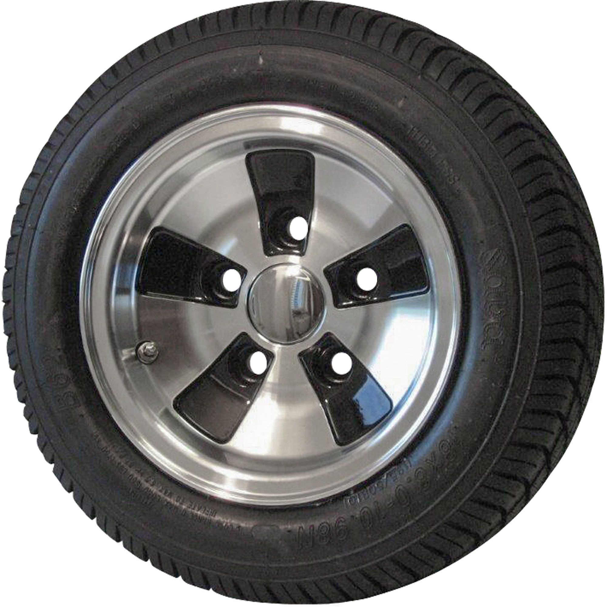 Rad 195/55R10C, Alu-Felge 6.00x10, 5/67/112, ET0, LI 98P