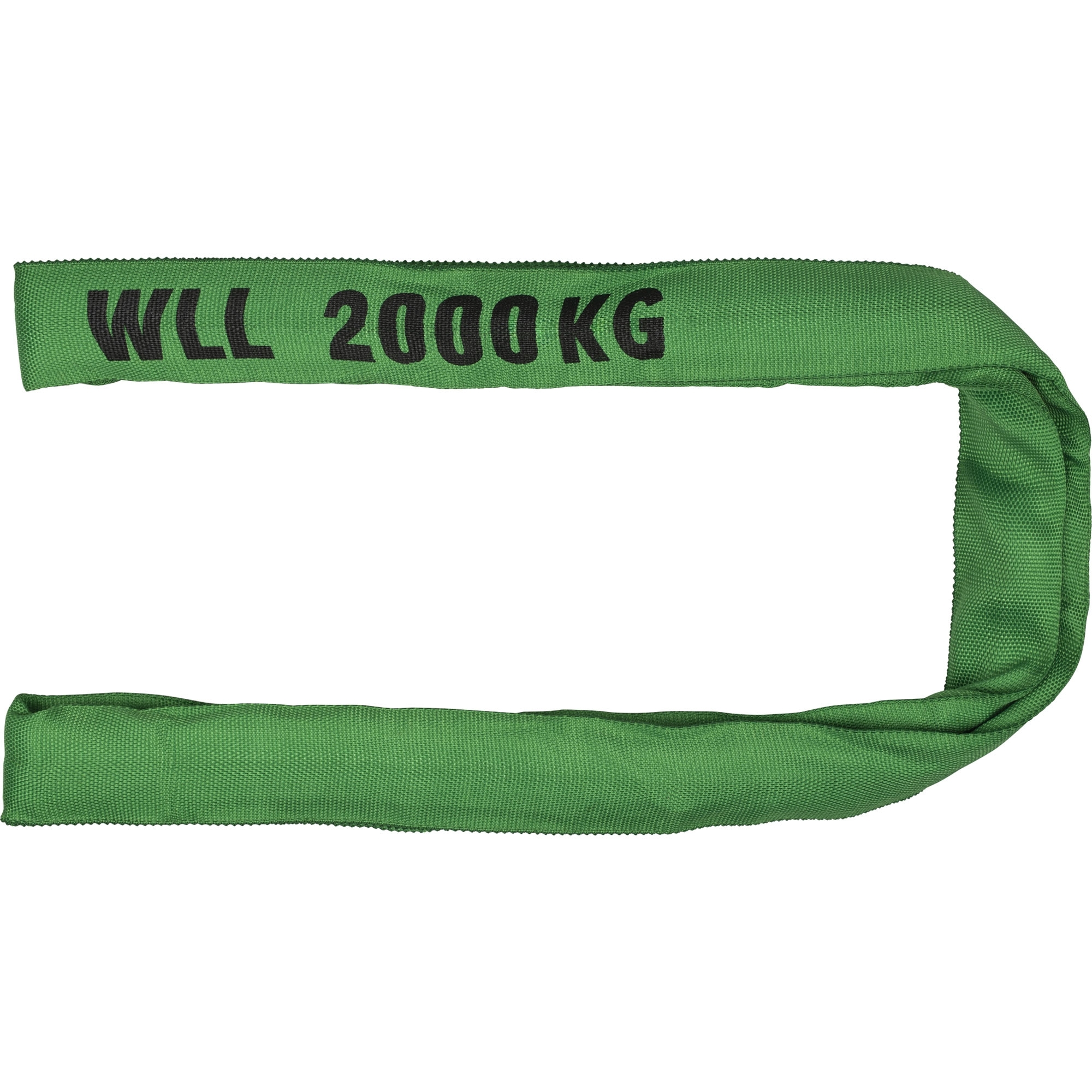 Rundschlinge 2000 kg, L 1000 mm, U 2000 mm, grün