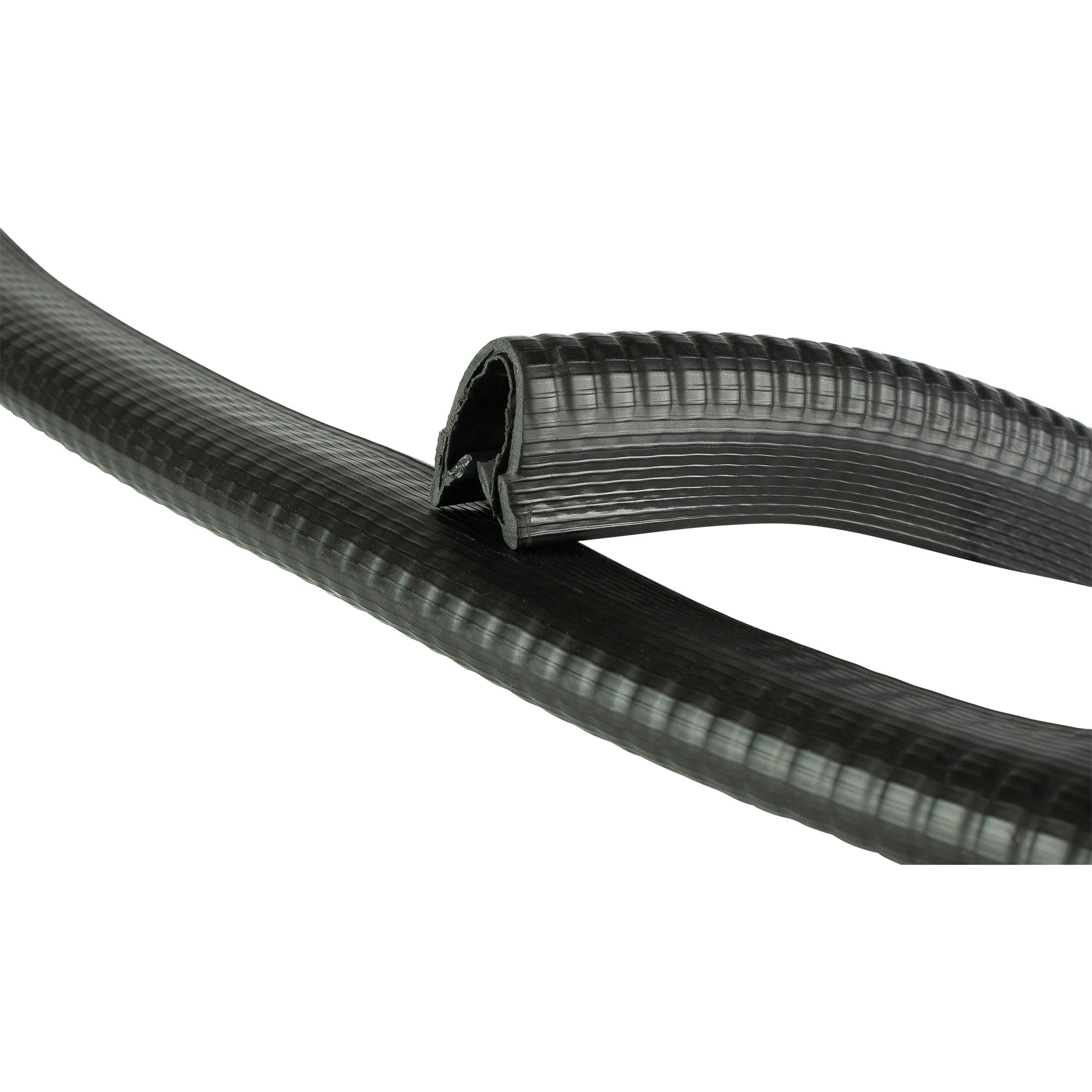 Kantenschutzprofil mit Metallklemmband, 10,5 x 16,8 mm