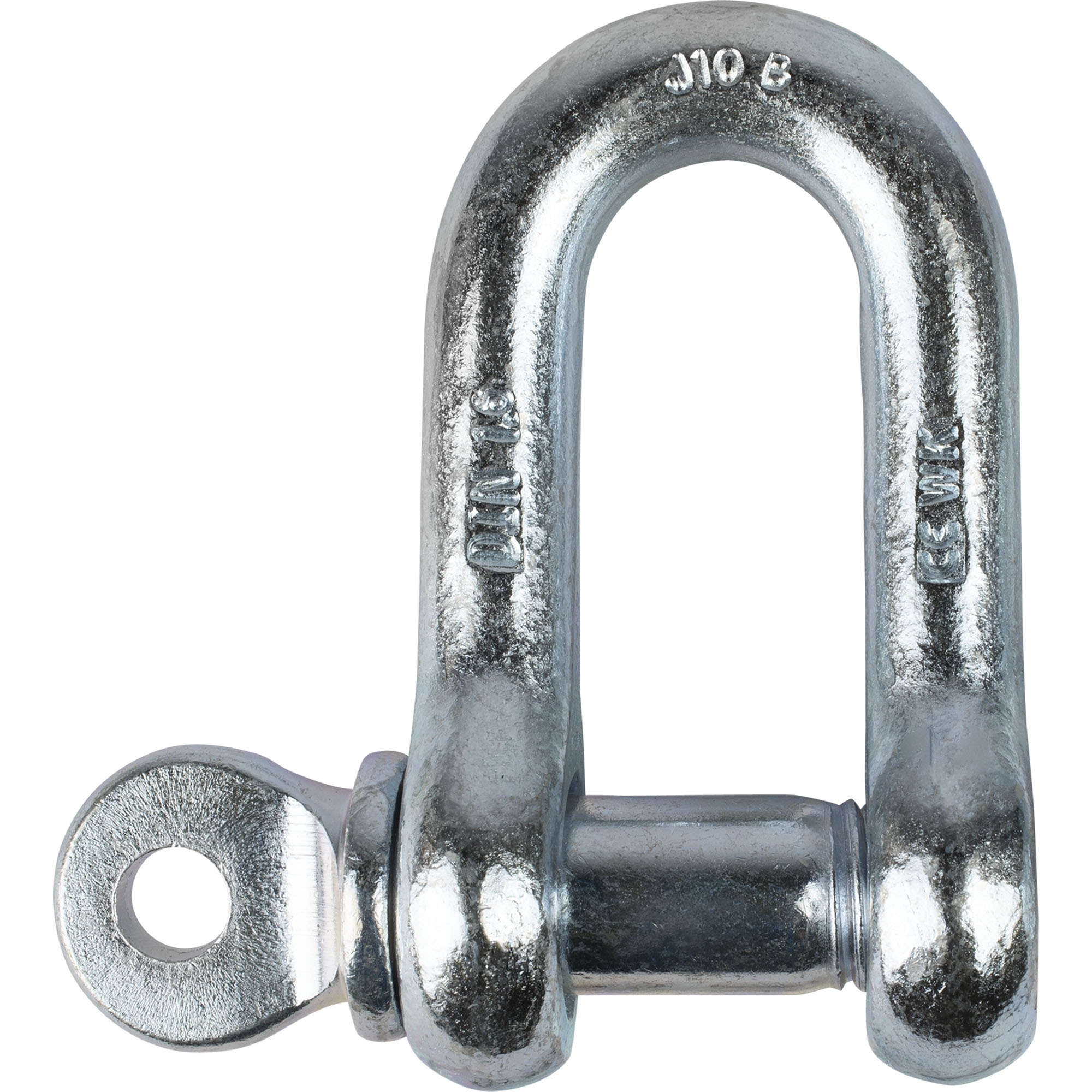 Schäkel, Bolzen-Ø 20 mm, Tragfähigkeit 1600 kg
