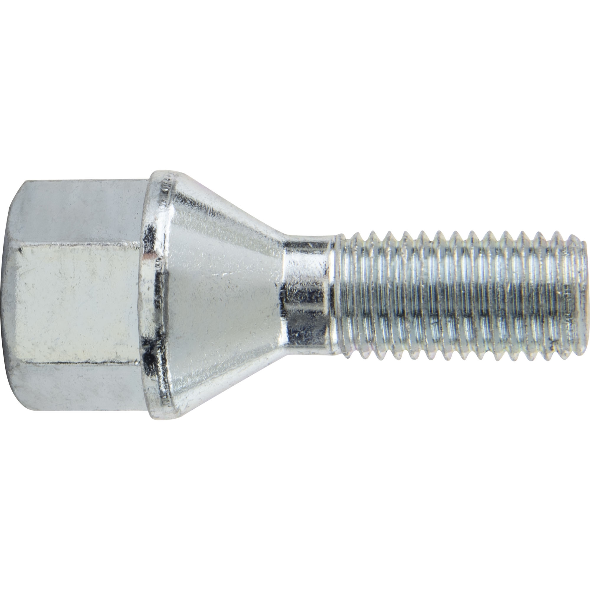 Radschraube Kegel, M12 x 1,5 mm, L 27/52 mm, für Alu-Felgen