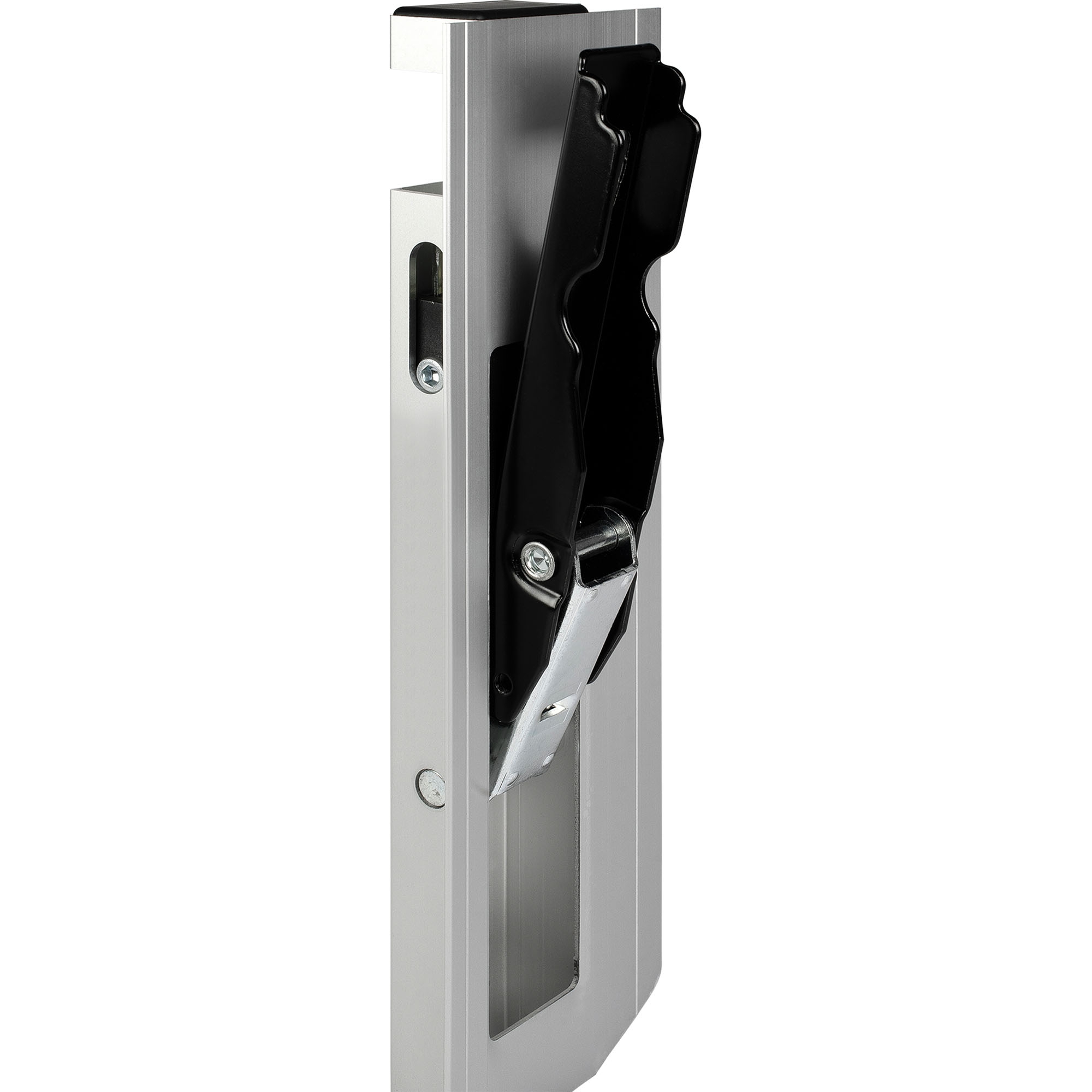 Einfassverschluss, Alu, 180°, 300er BW, links
