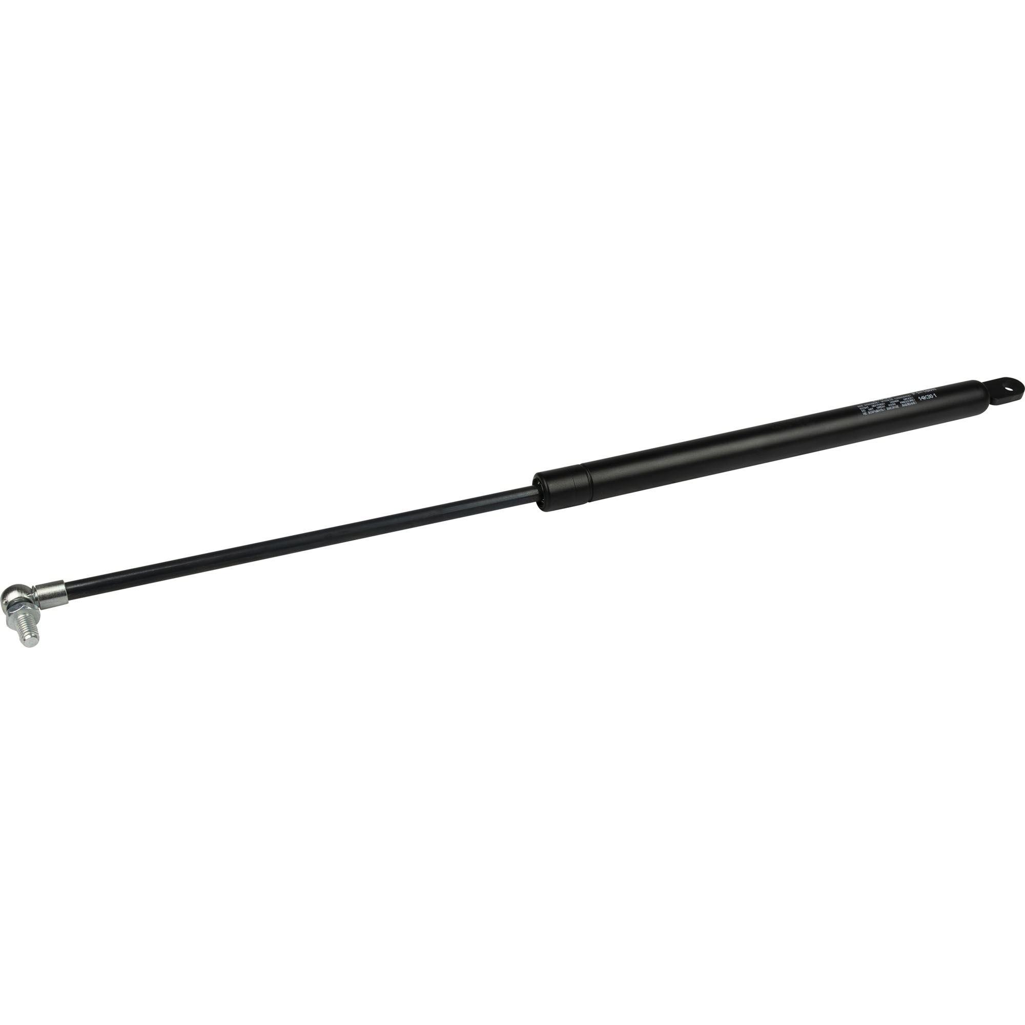 Gasfeder für Case, Hub 205 mm, Länge 498 mm