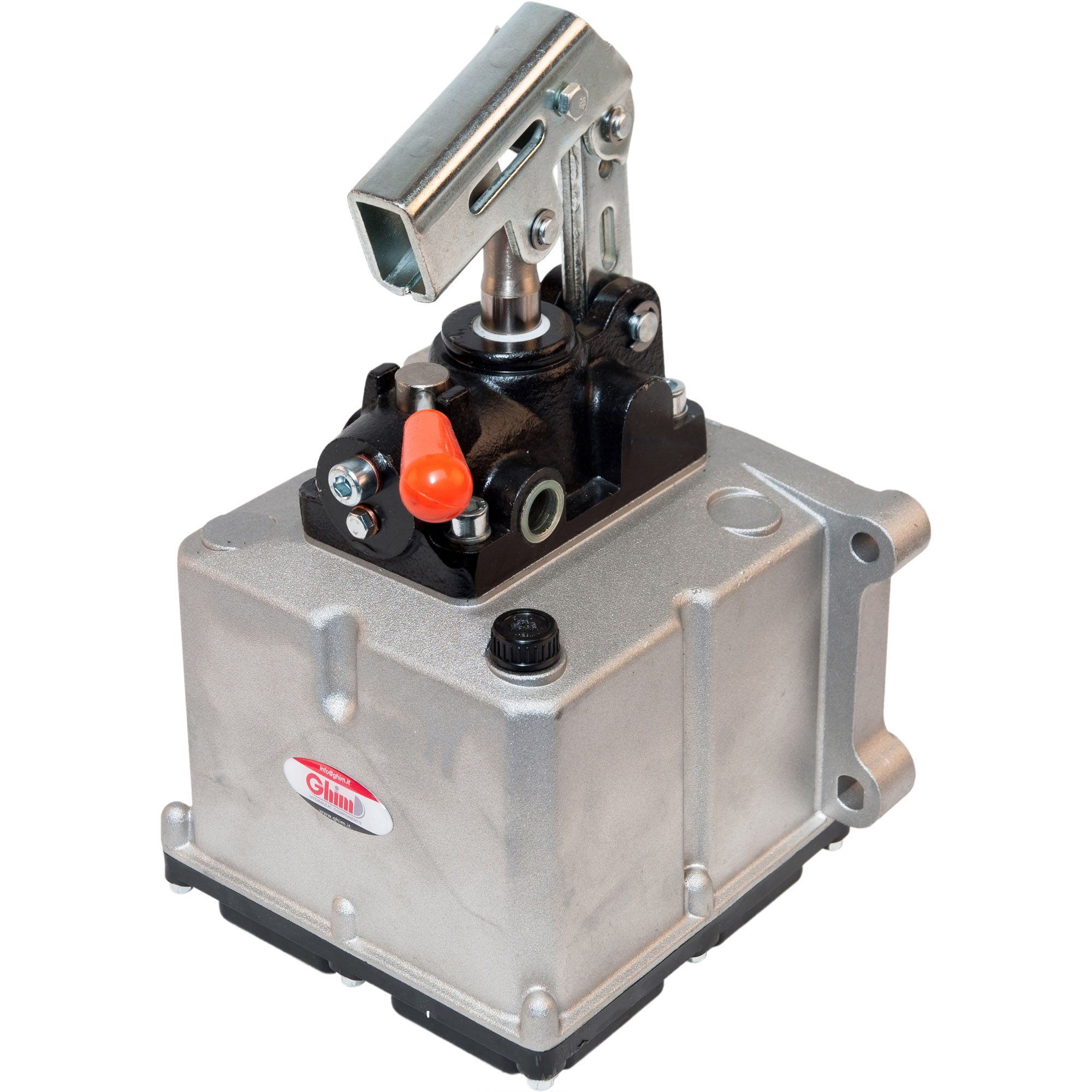 Hydraulische Handpumpe, doppelhub, Aluminium-Geh.