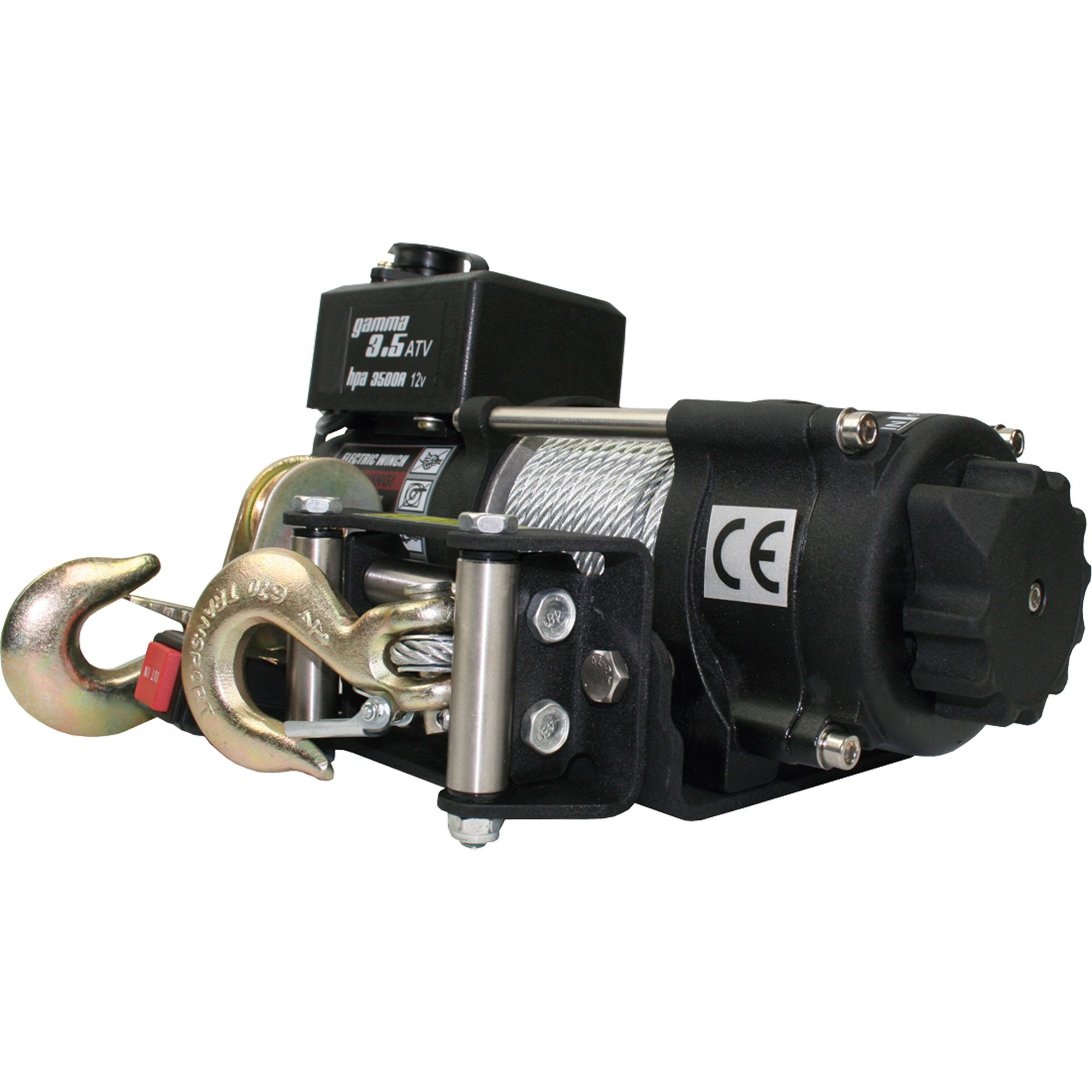 Seilwinde HPA3500 ATV, 12 V, Zugkraft 1600 kg