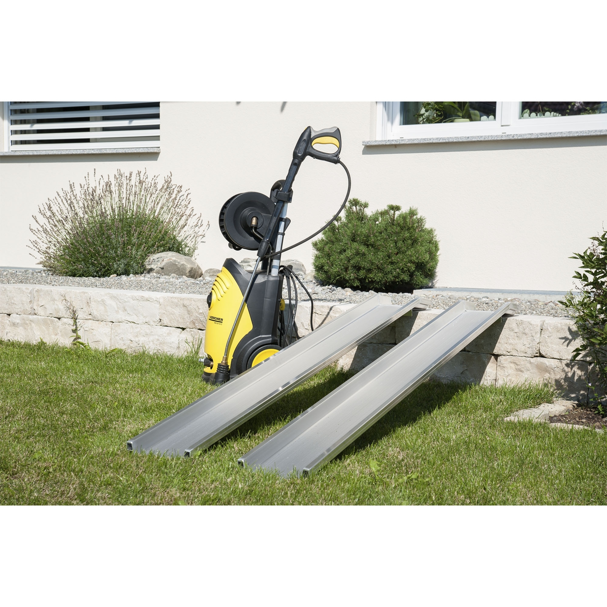 1 Paar Verladeschienen, Alu, Länge 2000 mm, 500 kg