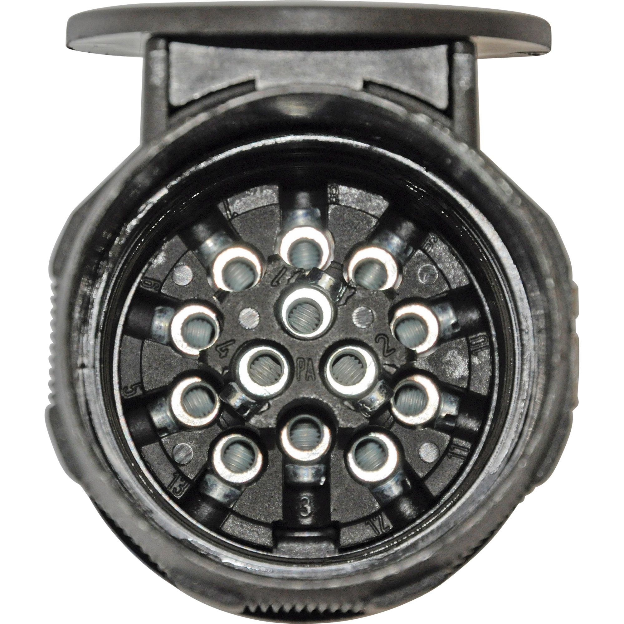 Stecker 13 polig, 12V, Kunststoff, steckbar