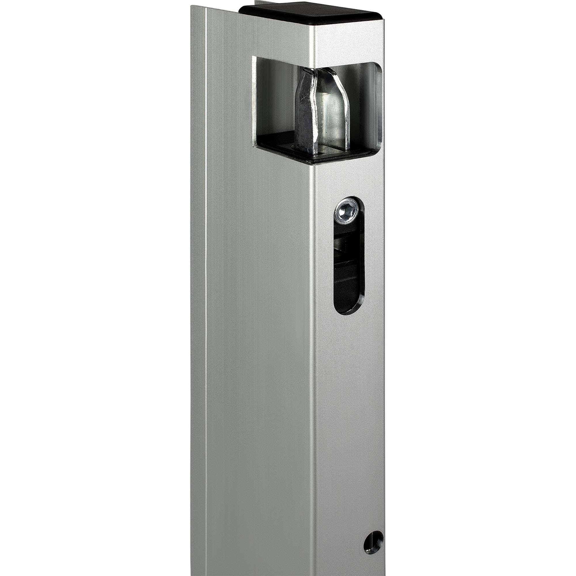 Einfassverschluss, Alu, 180°, 400er BW, links