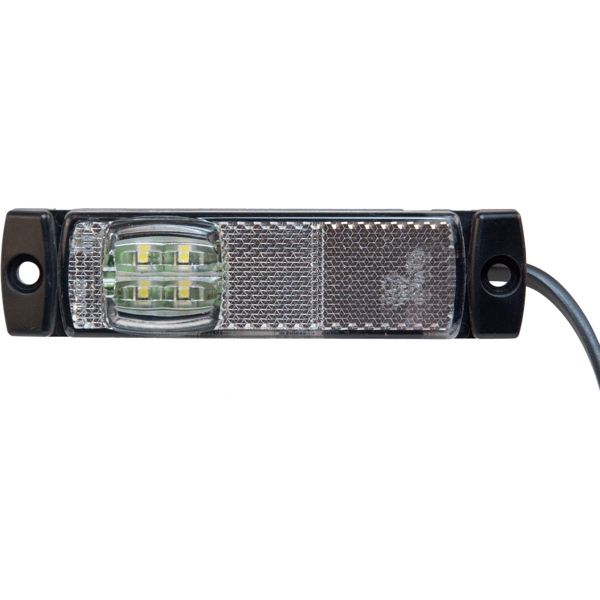 Begrenzungsleuchte LED, weiß, 12/24 Volt