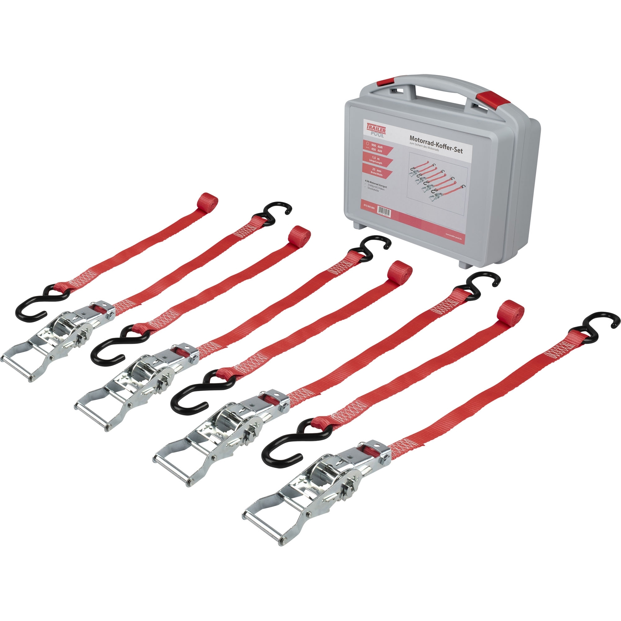 Motorrad-Zurrgurt-Set
