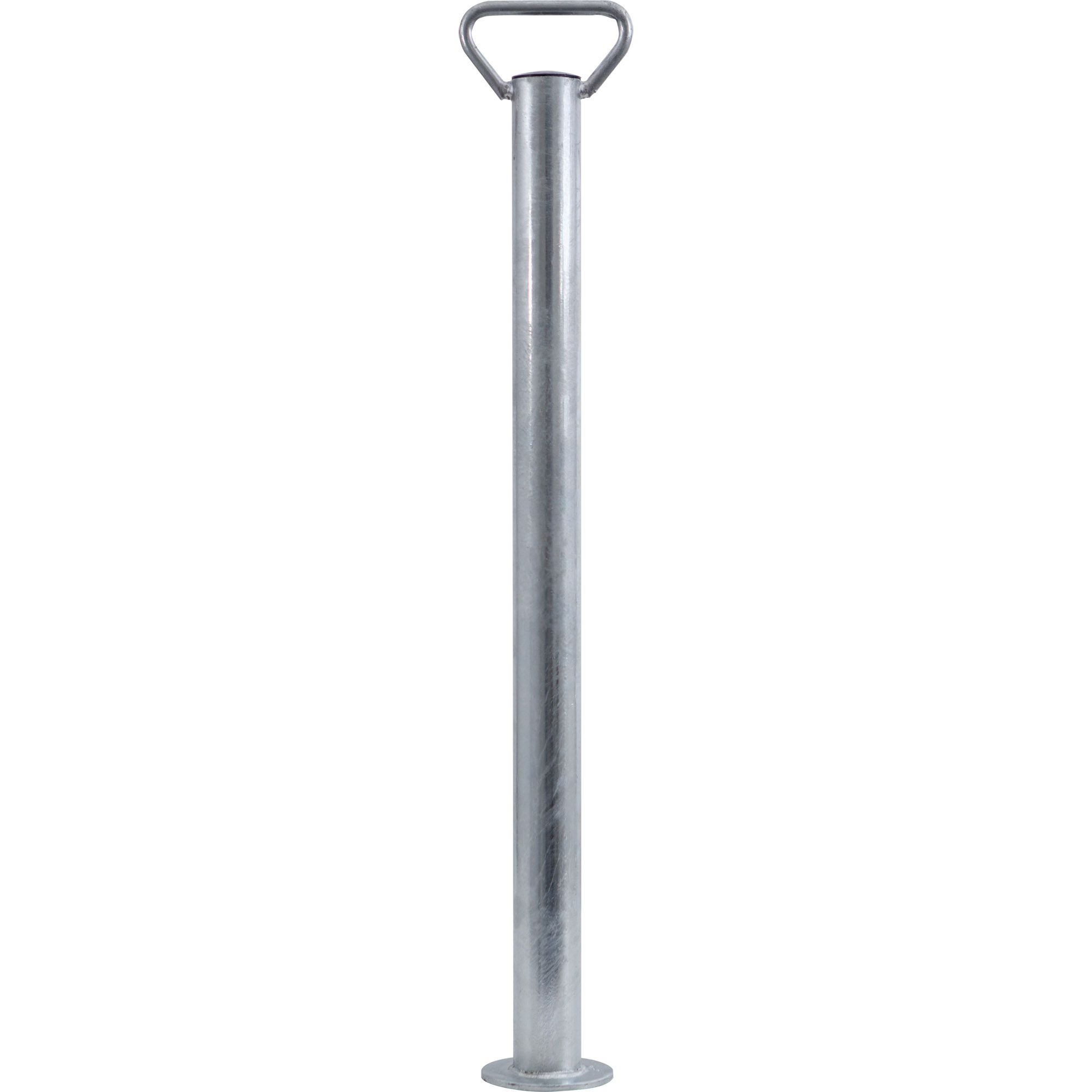 Schiebestütze mit Metallgriff, Ø 48 mm, L 755 mm