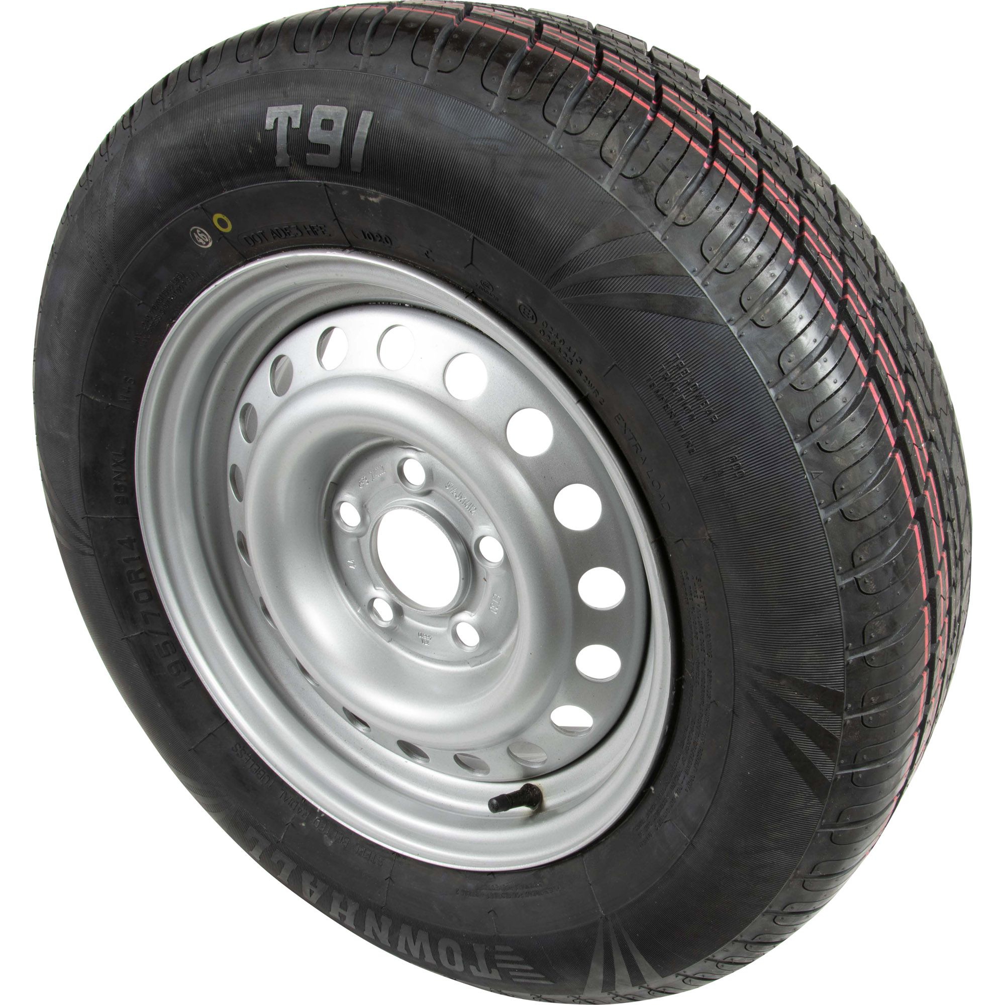 Rad 195/70R14, Felge 5.5Jx14H2, 5/67/112, ET30, LI 96N