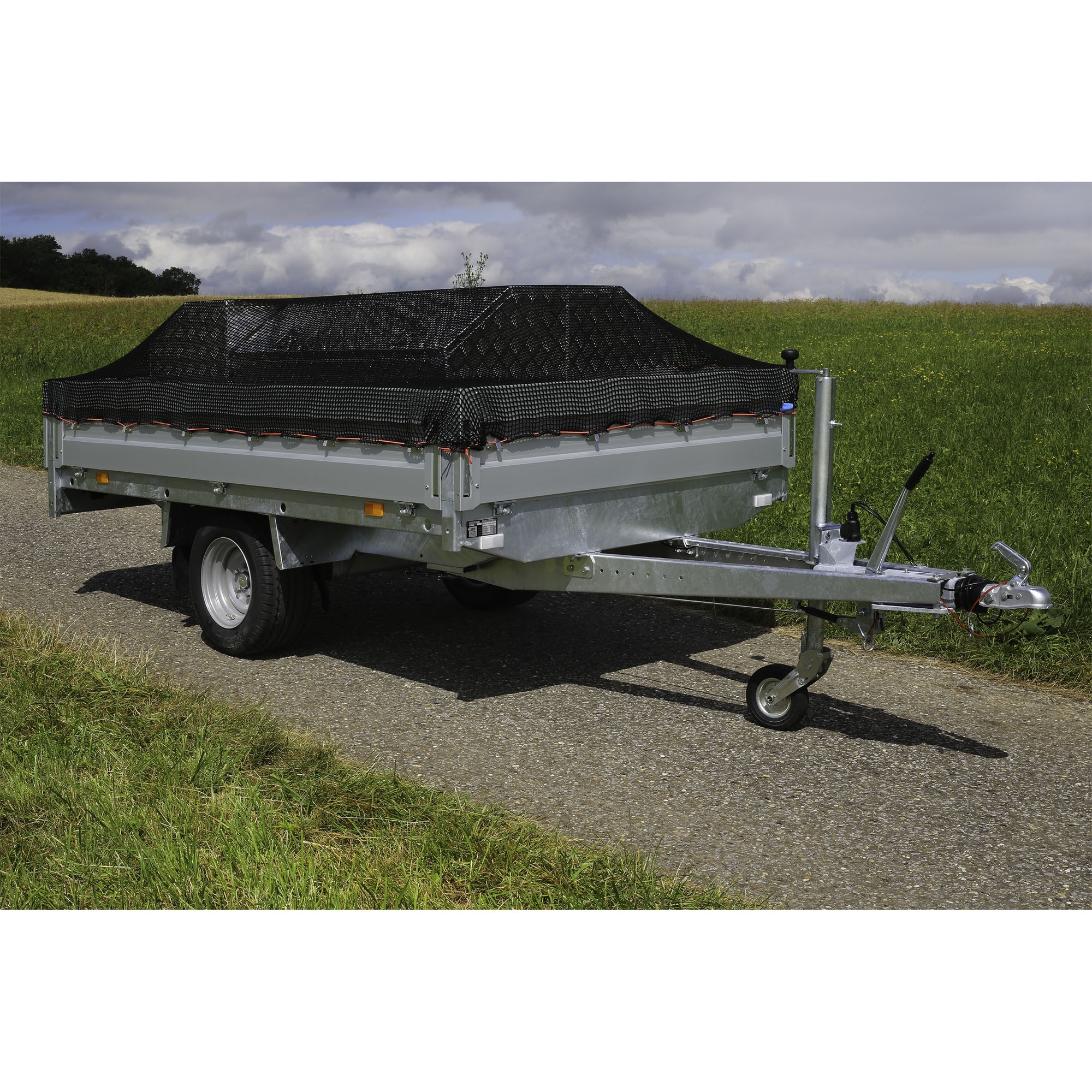 Abdecknetz, schwarz, 2700 x 1500 mm, MW 15 mm